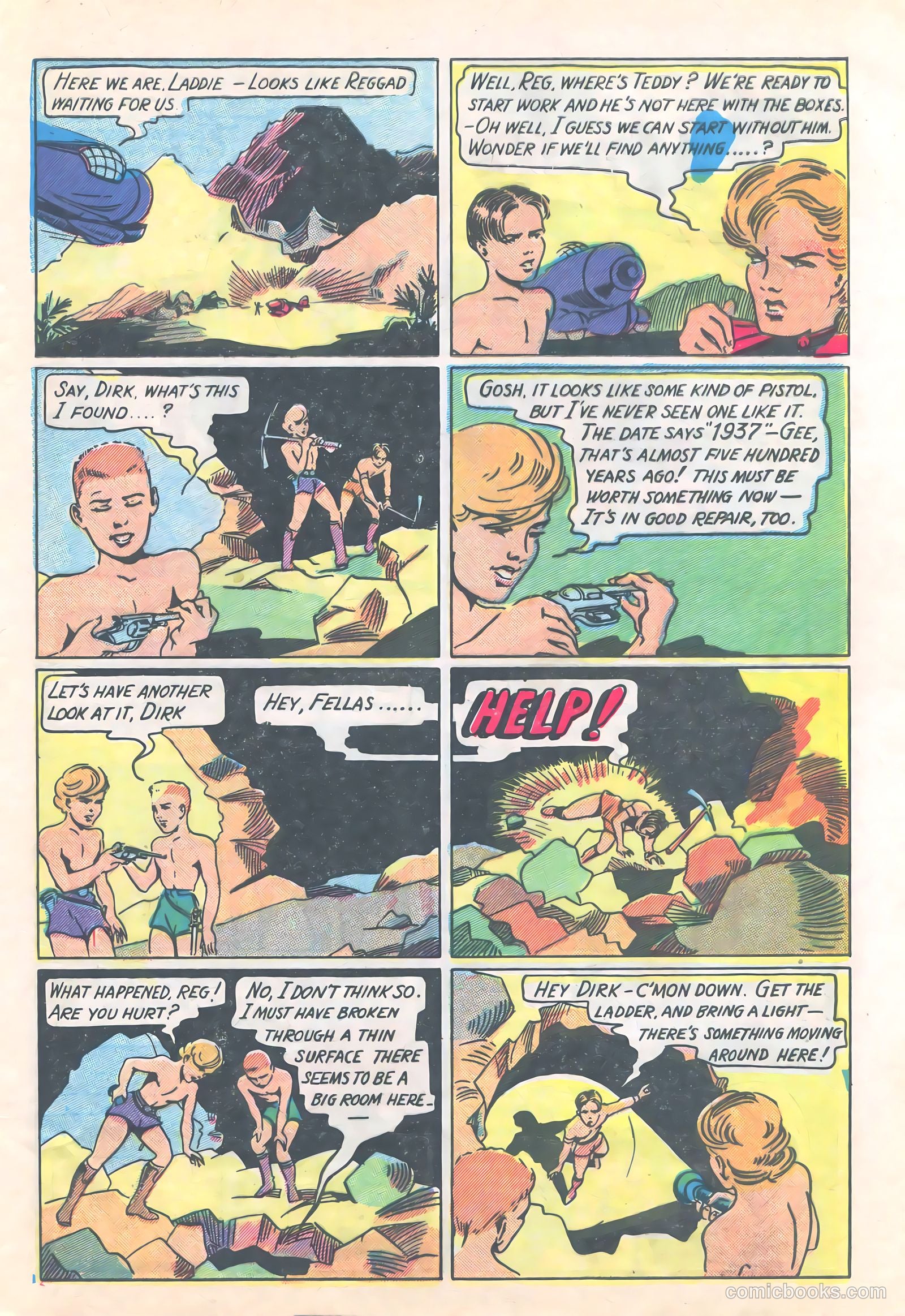 Amazing Adventure Funnies #1 (1940) — page 29 of 68
