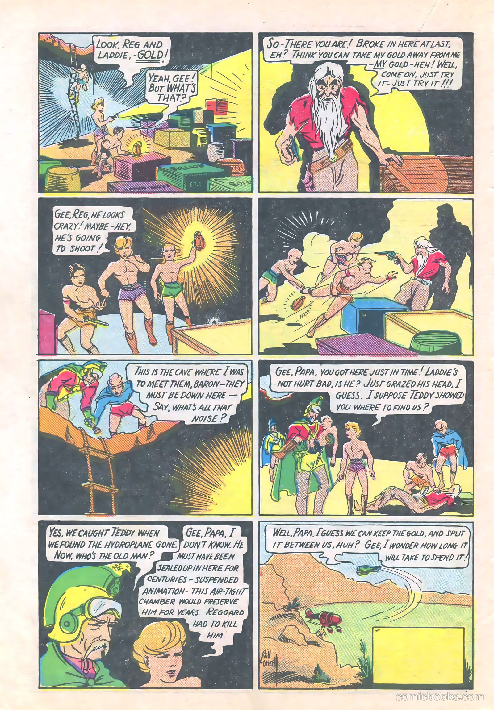 Amazing Adventure Funnies #1 (1940) — page 30 of 68