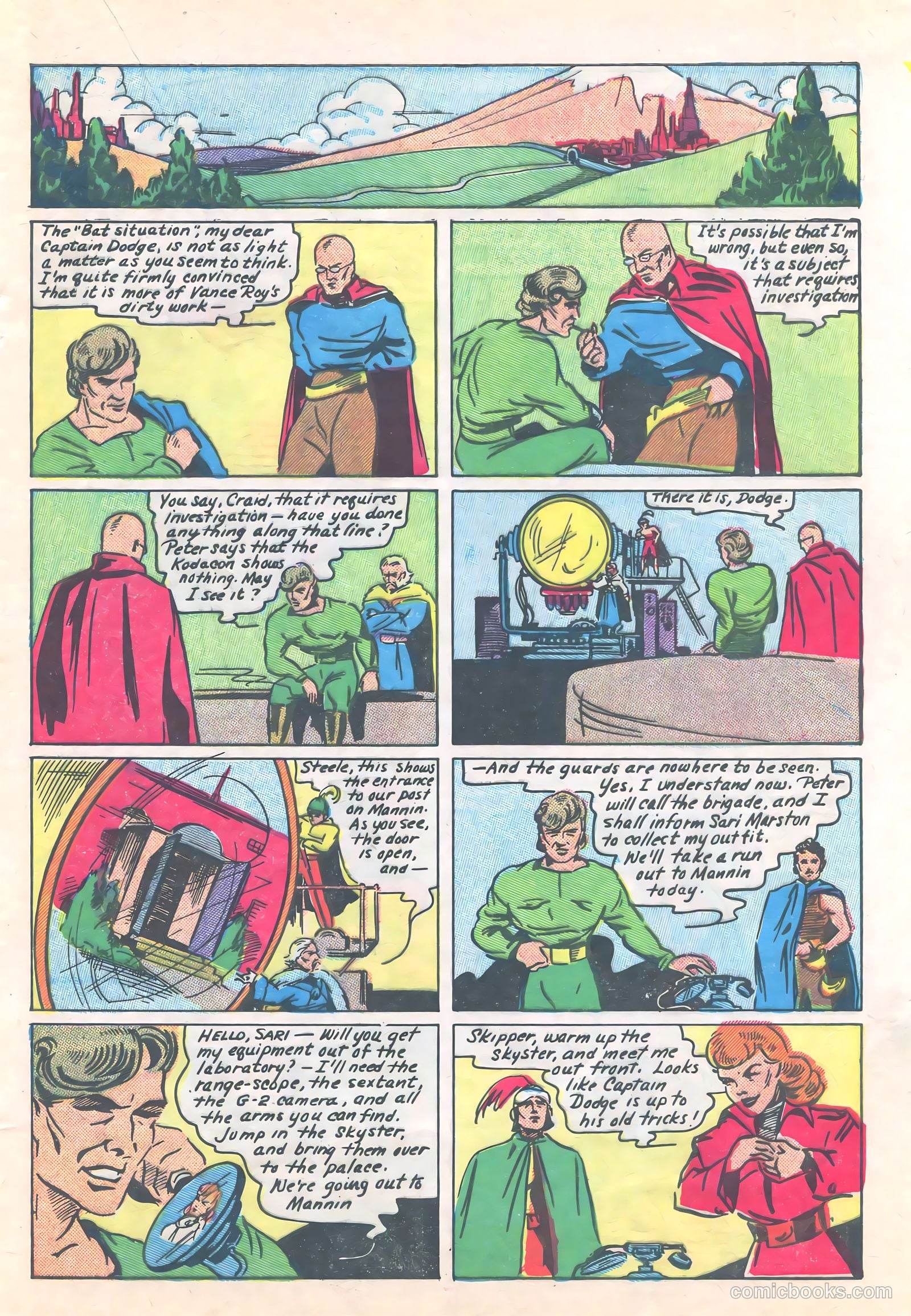Amazing Adventure Funnies #1 (1940) — page 33 of 68