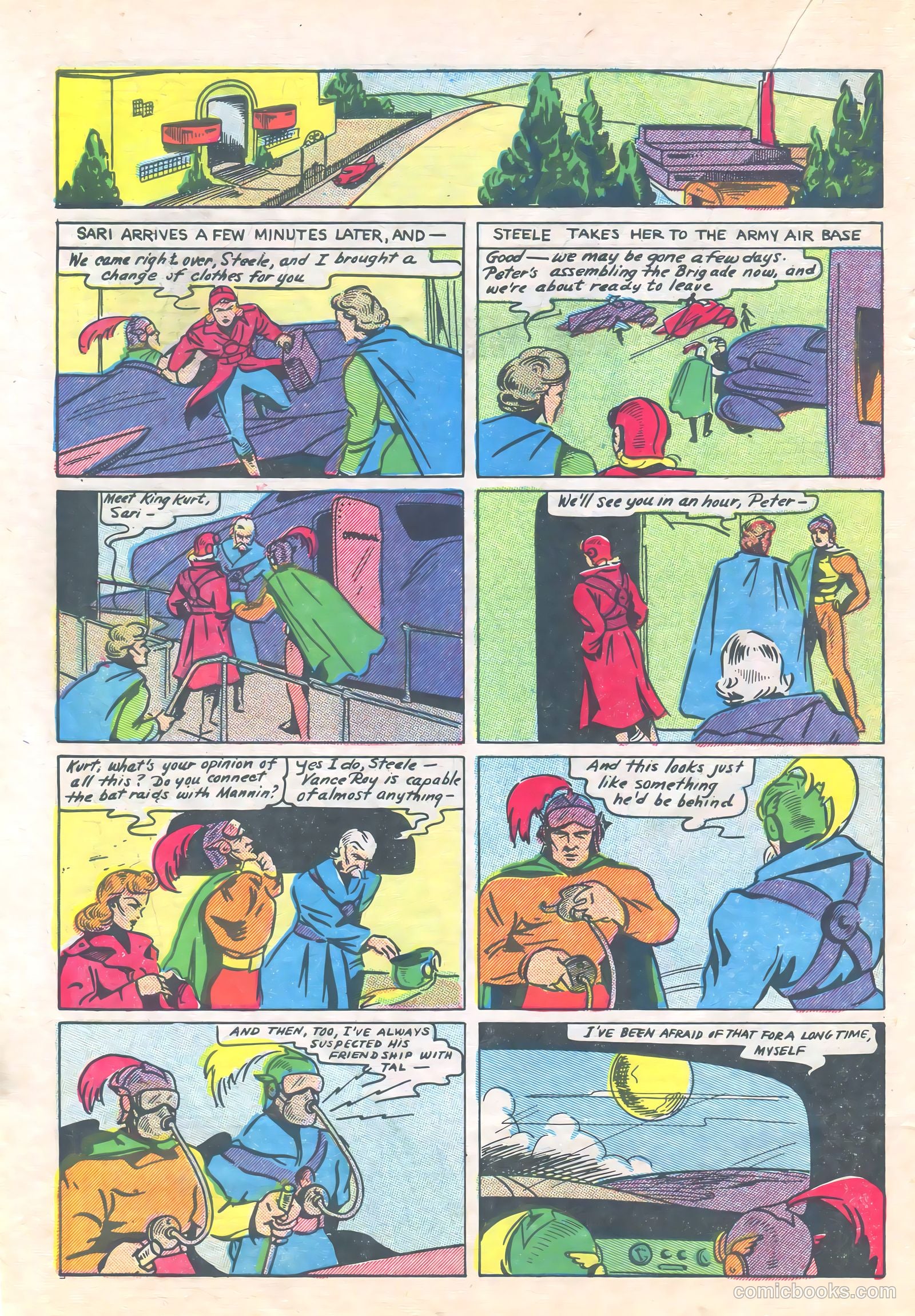 Amazing Adventure Funnies #1 (1940) — page 34 of 68