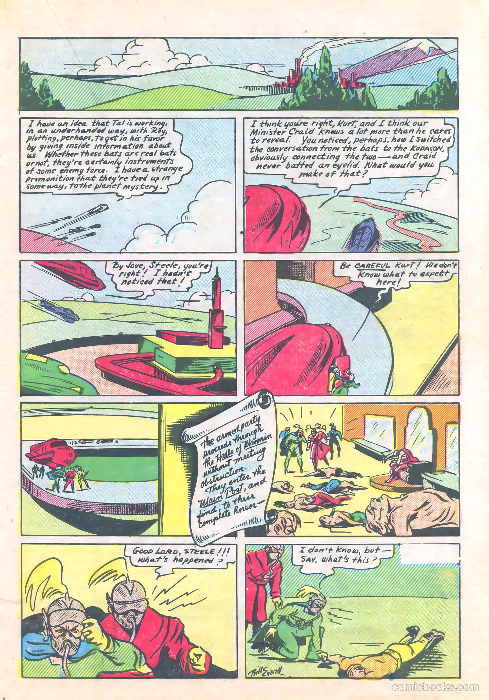 Amazing Adventure Funnies #1 (1940) — page 35 of 68