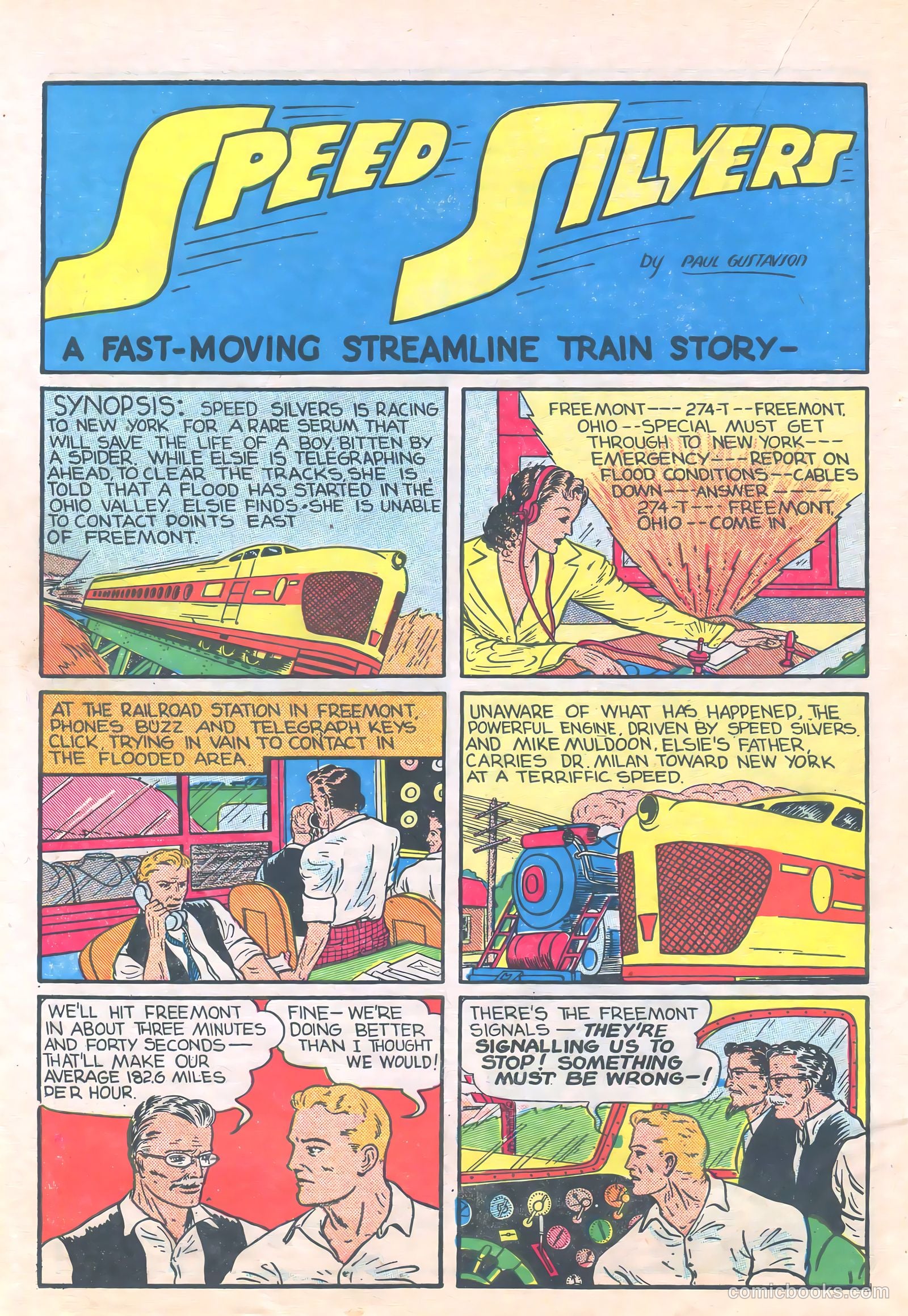 Amazing Adventure Funnies #1 (1940) — page 38 of 68