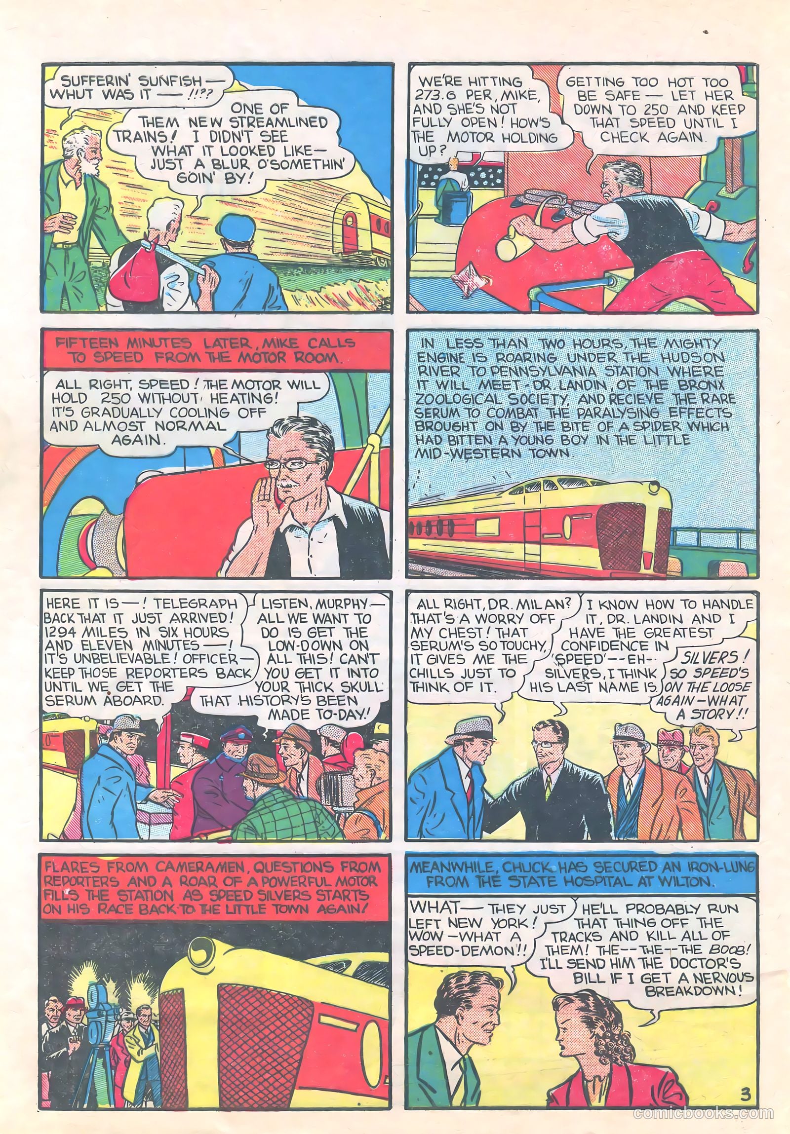 Amazing Adventure Funnies #1 (1940) — page 40 of 68