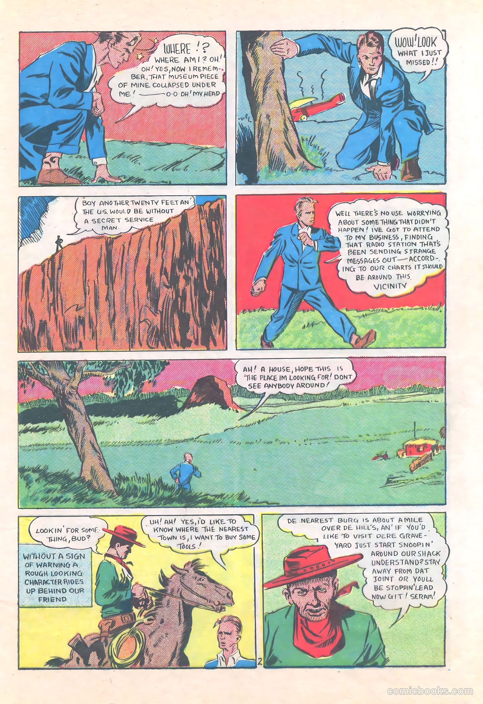 Amazing Adventure Funnies #1 (1940) — page 45 of 68