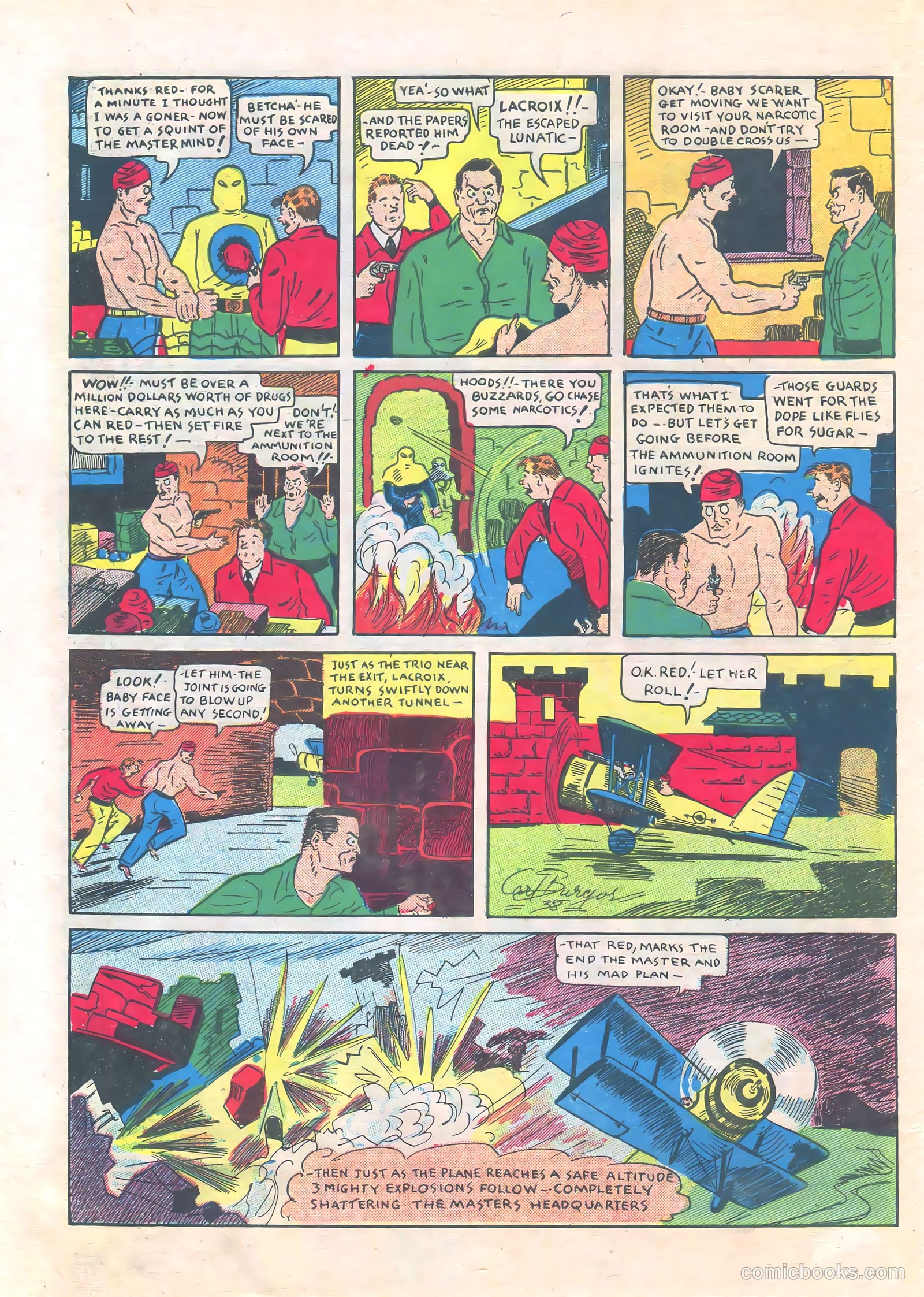 Amazing Adventure Funnies #1 (1940) — page 54 of 68