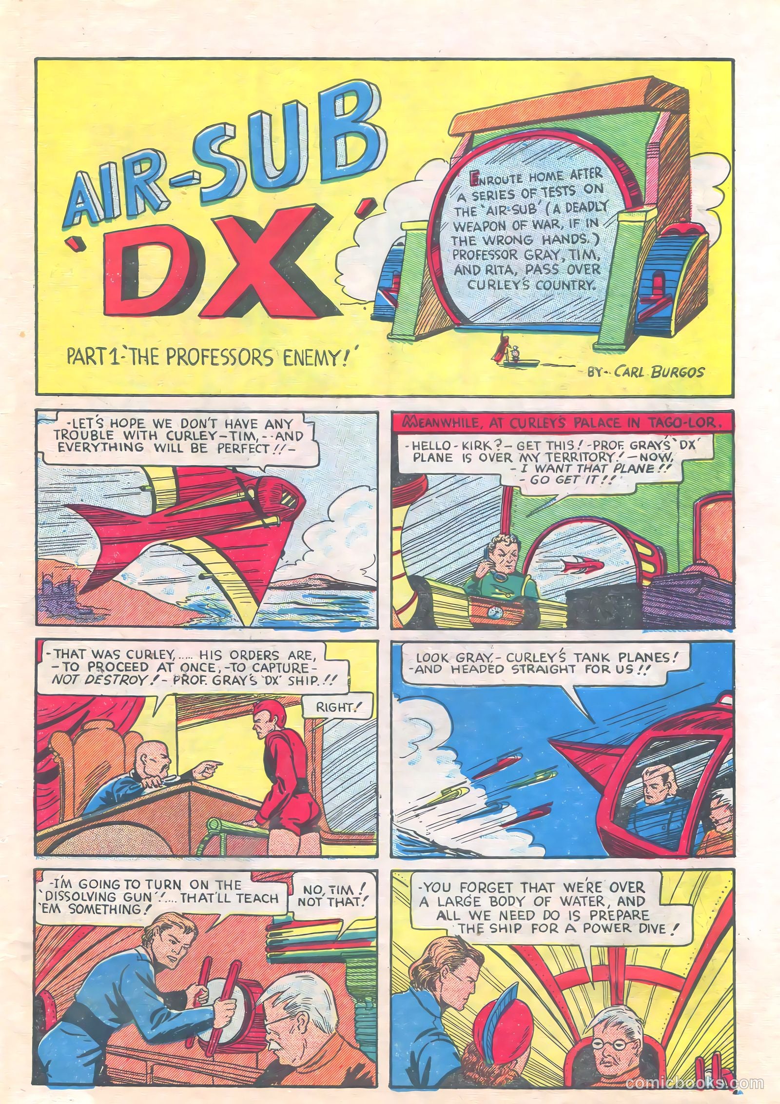 Amazing Adventure Funnies #1 (1940) — page 55 of 68