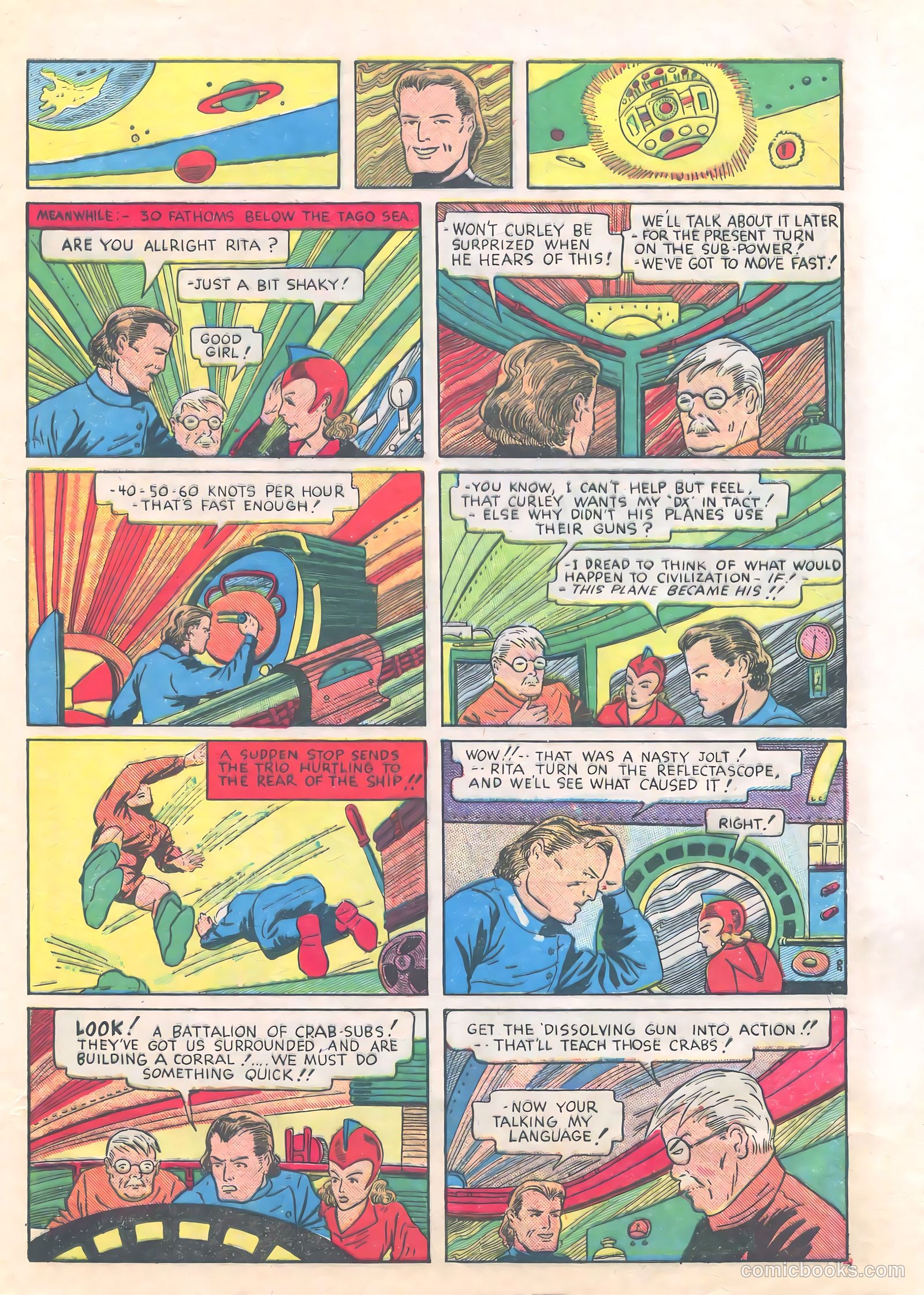 Amazing Adventure Funnies #1 (1940) — page 57 of 68