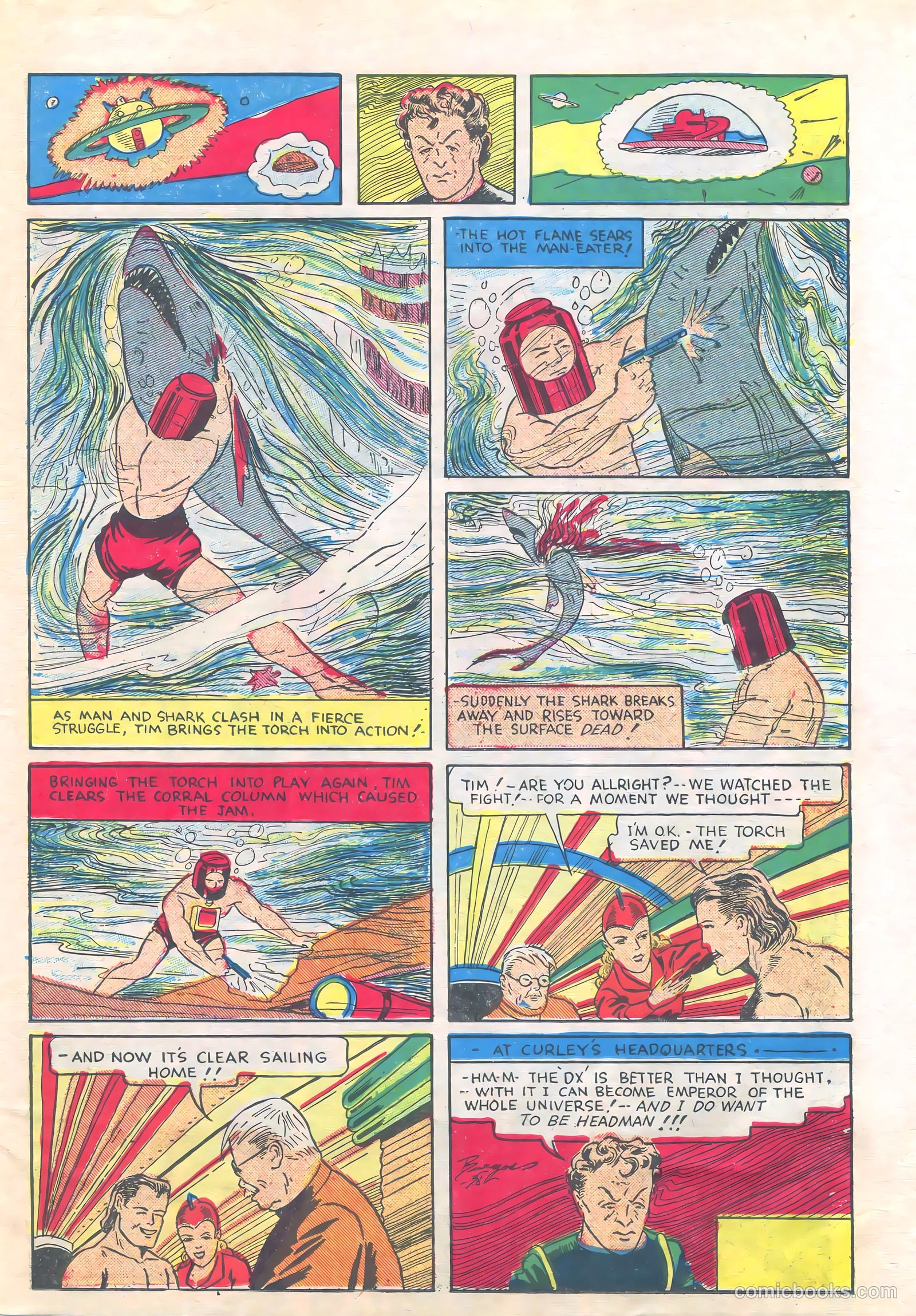 Amazing Adventure Funnies #1 (1940) — page 59 of 68