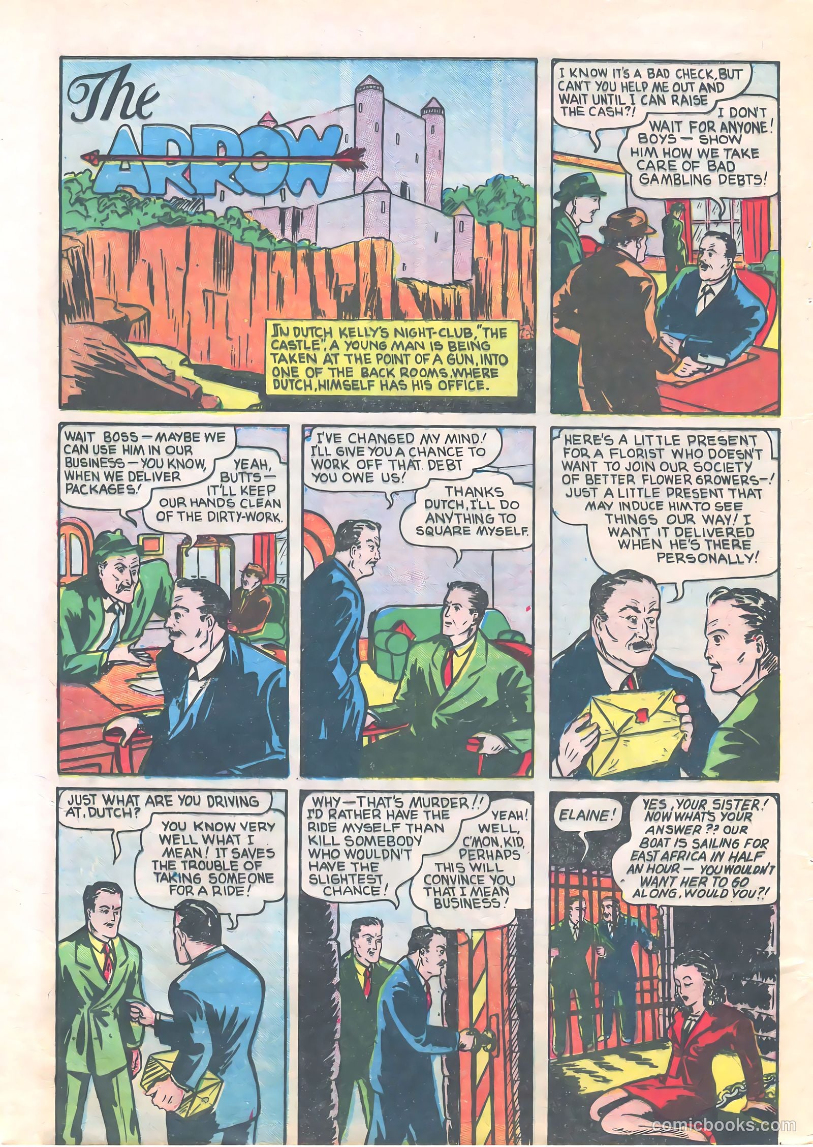 Amazing Adventure Funnies #1 (1940) — page 60 of 68