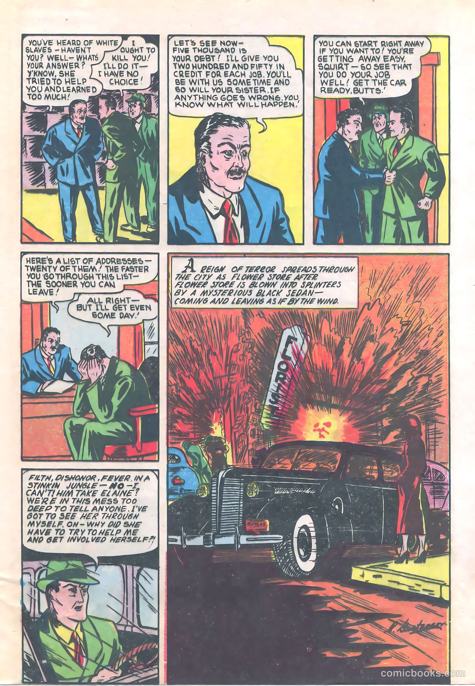 Amazing Adventure Funnies #1 (1940) — page 61 of 68