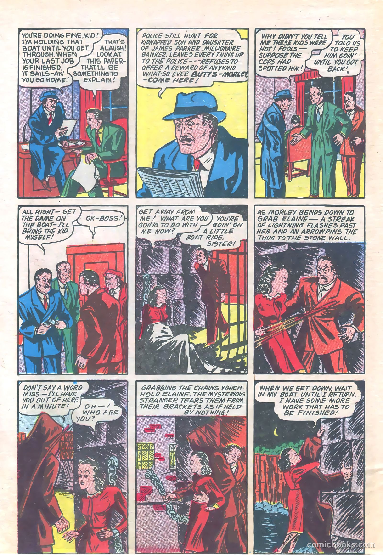 Amazing Adventure Funnies #1 (1940) — page 62 of 68
