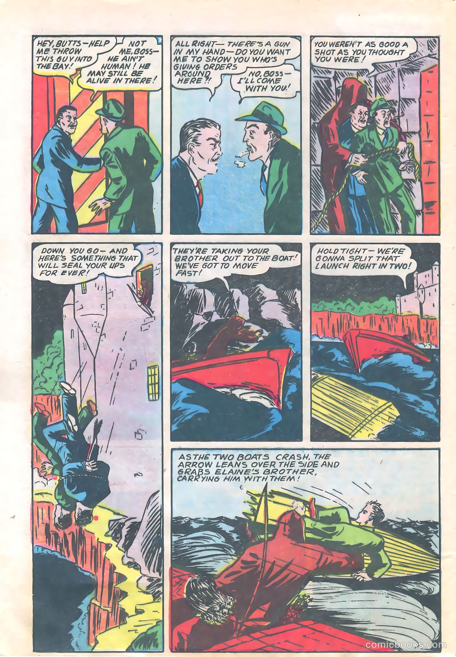 Amazing Adventure Funnies #1 (1940) — page 64 of 68