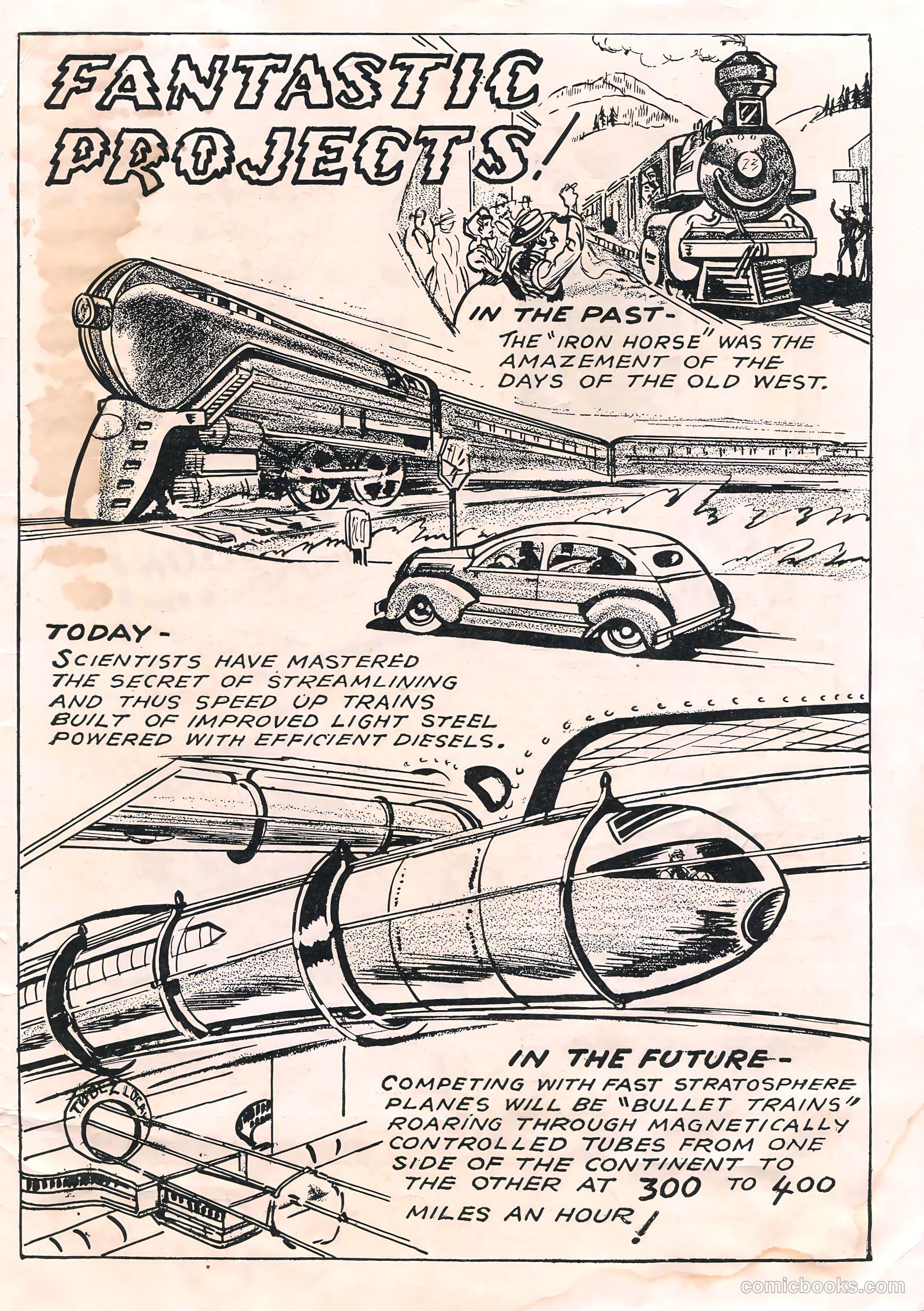 Amazing Adventure Funnies #1 (1940) — page 67 of 68