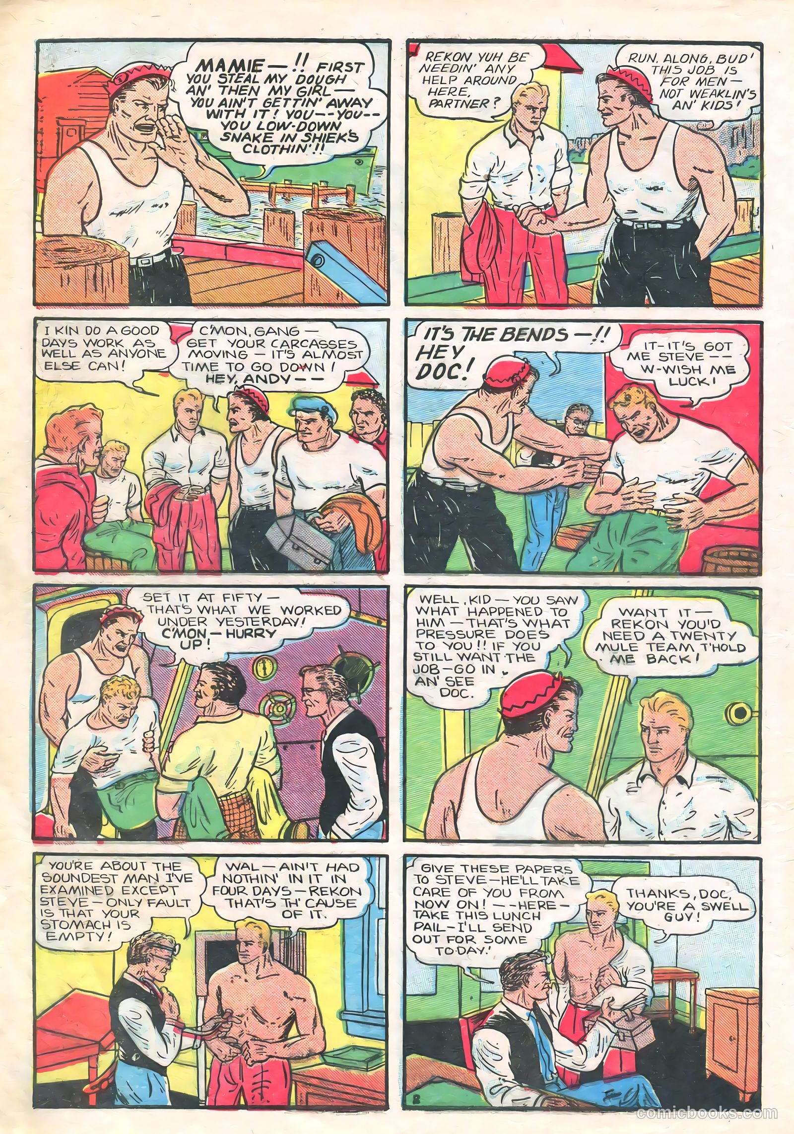 Amazing Adventure Funnies #2 (1940) — page 4 of 68