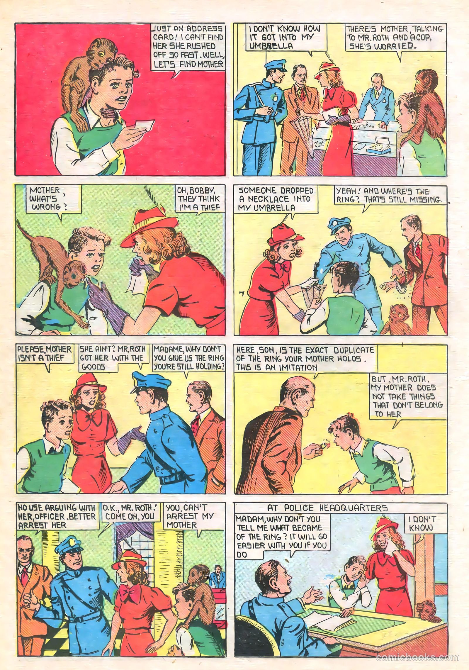 Amazing Adventure Funnies #2 (1940) — page 16 of 68