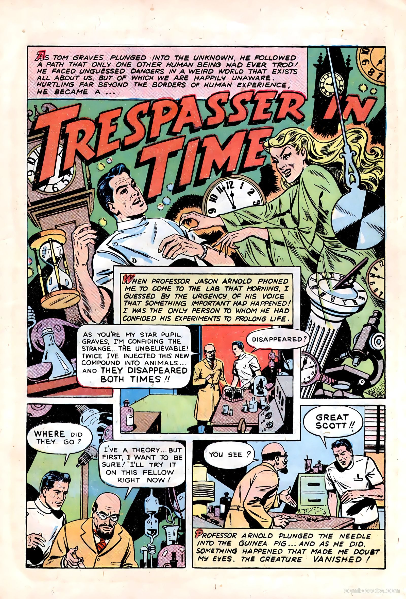 Amazing Adventures #1 (1950) — page 25 of 36