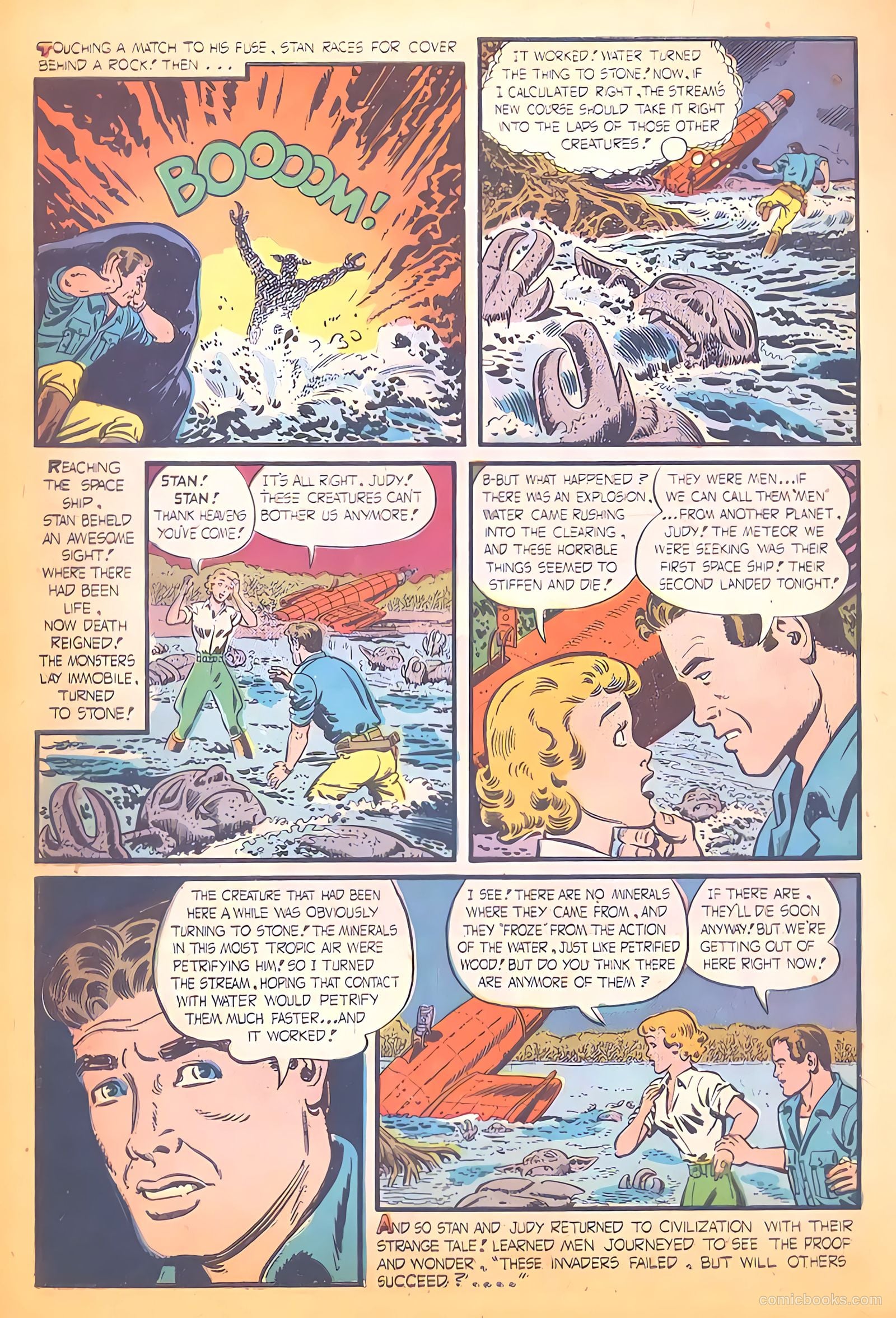 Amazing Adventures #1 (1950) — page 34 of 36