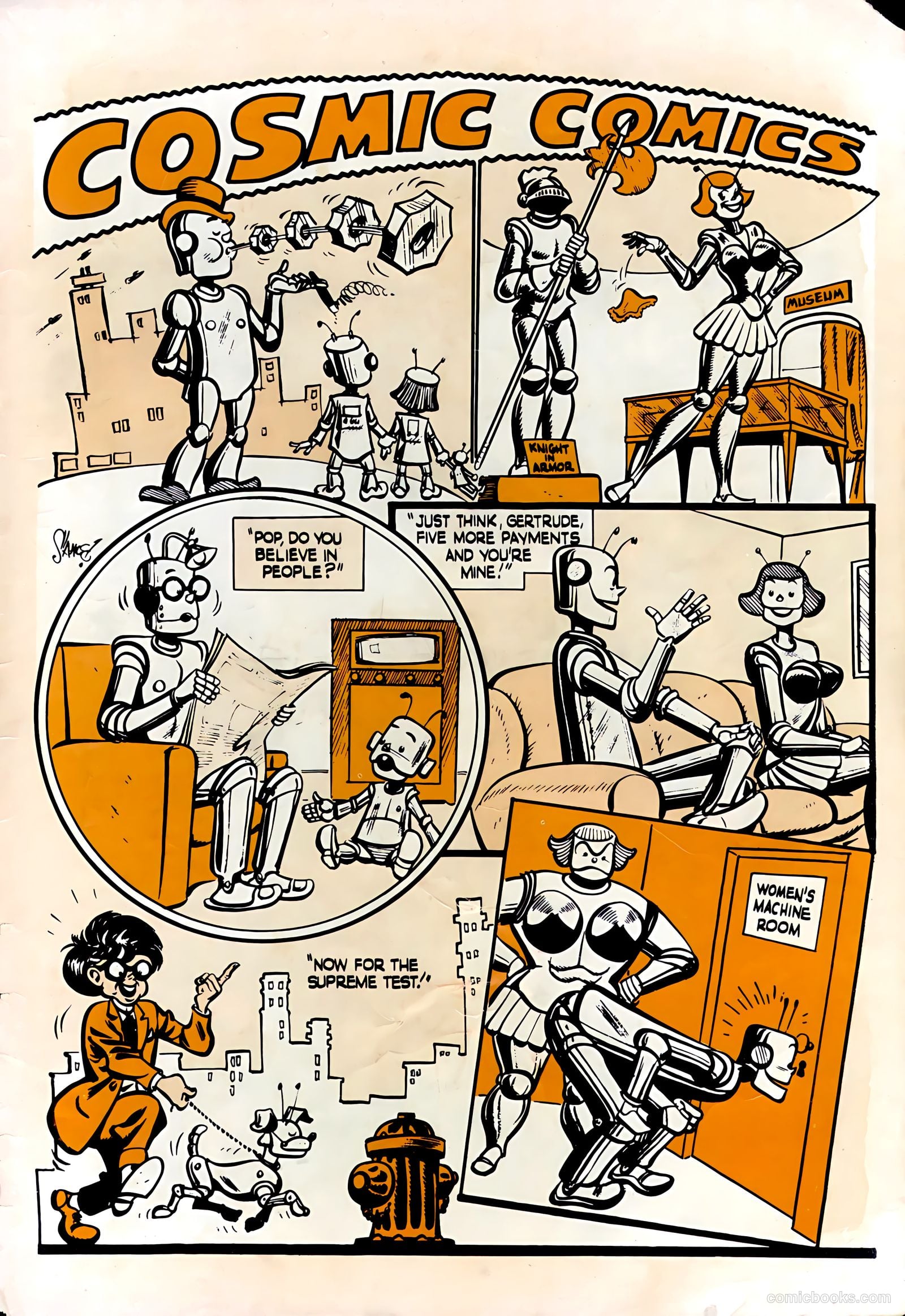 Amazing Adventures #1 (1950) — page 35 of 36
