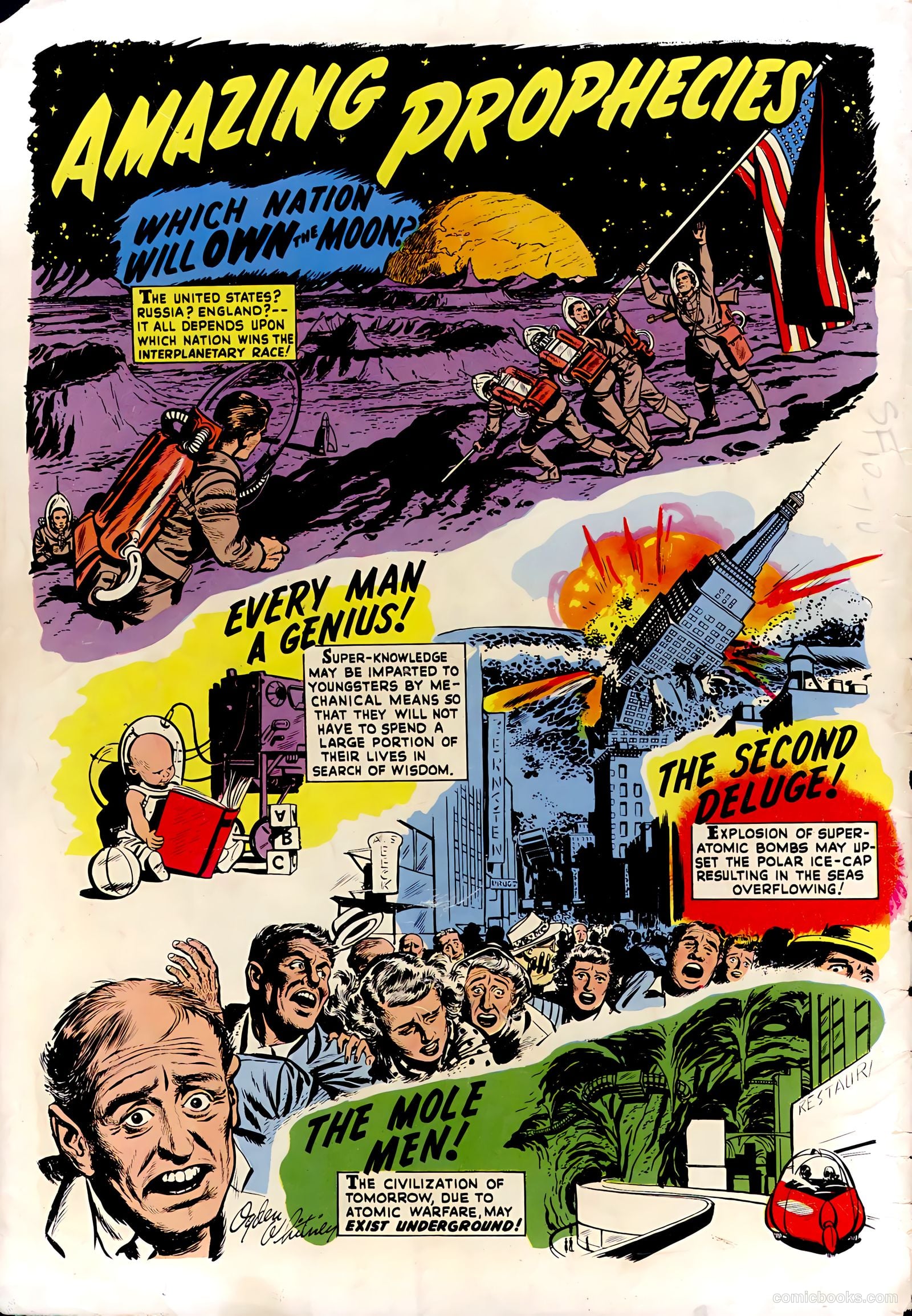 Amazing Adventures #1 (1950) — page 36 of 36