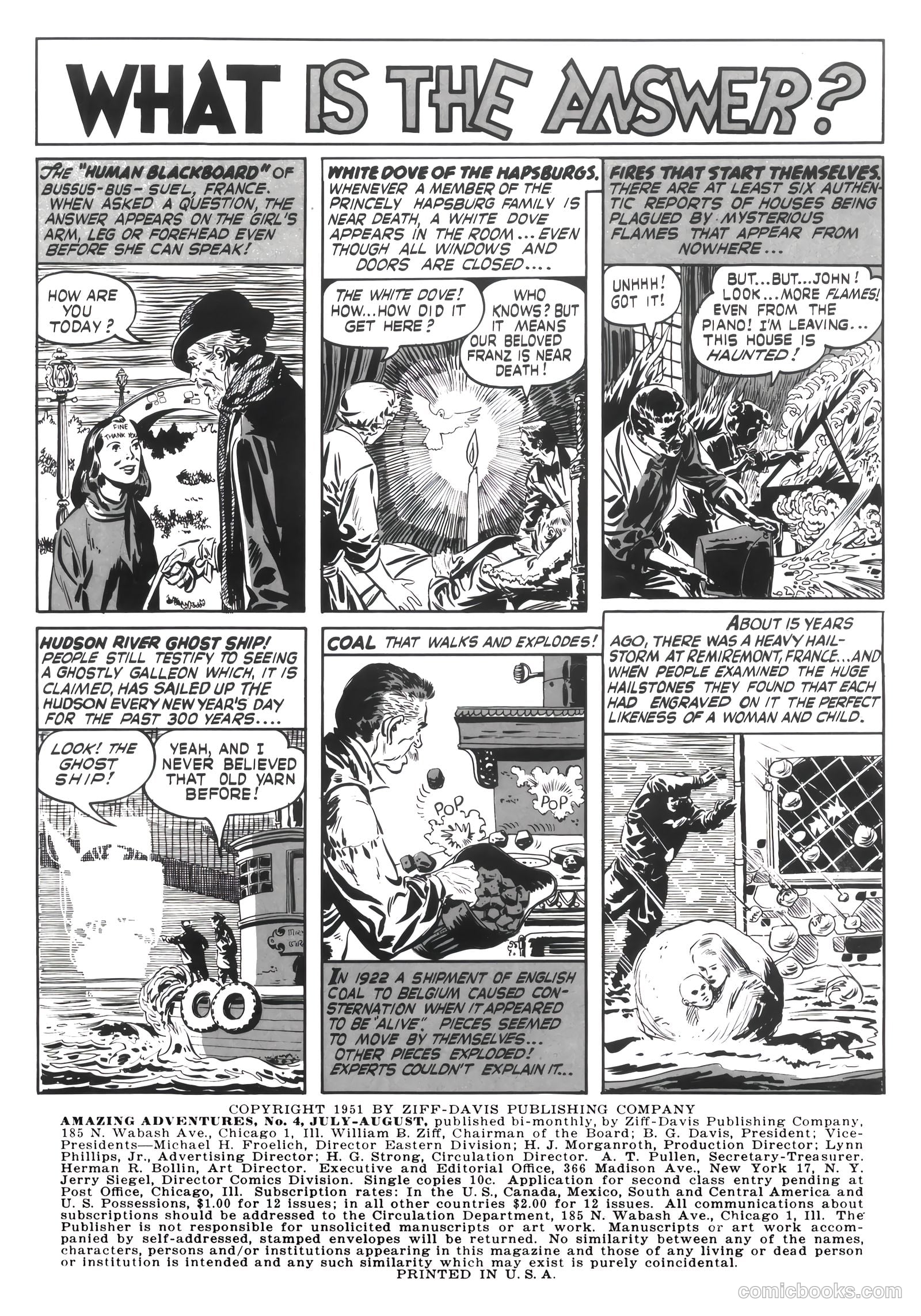 Amazing Adventures #4 (1951) — page 2 of 36