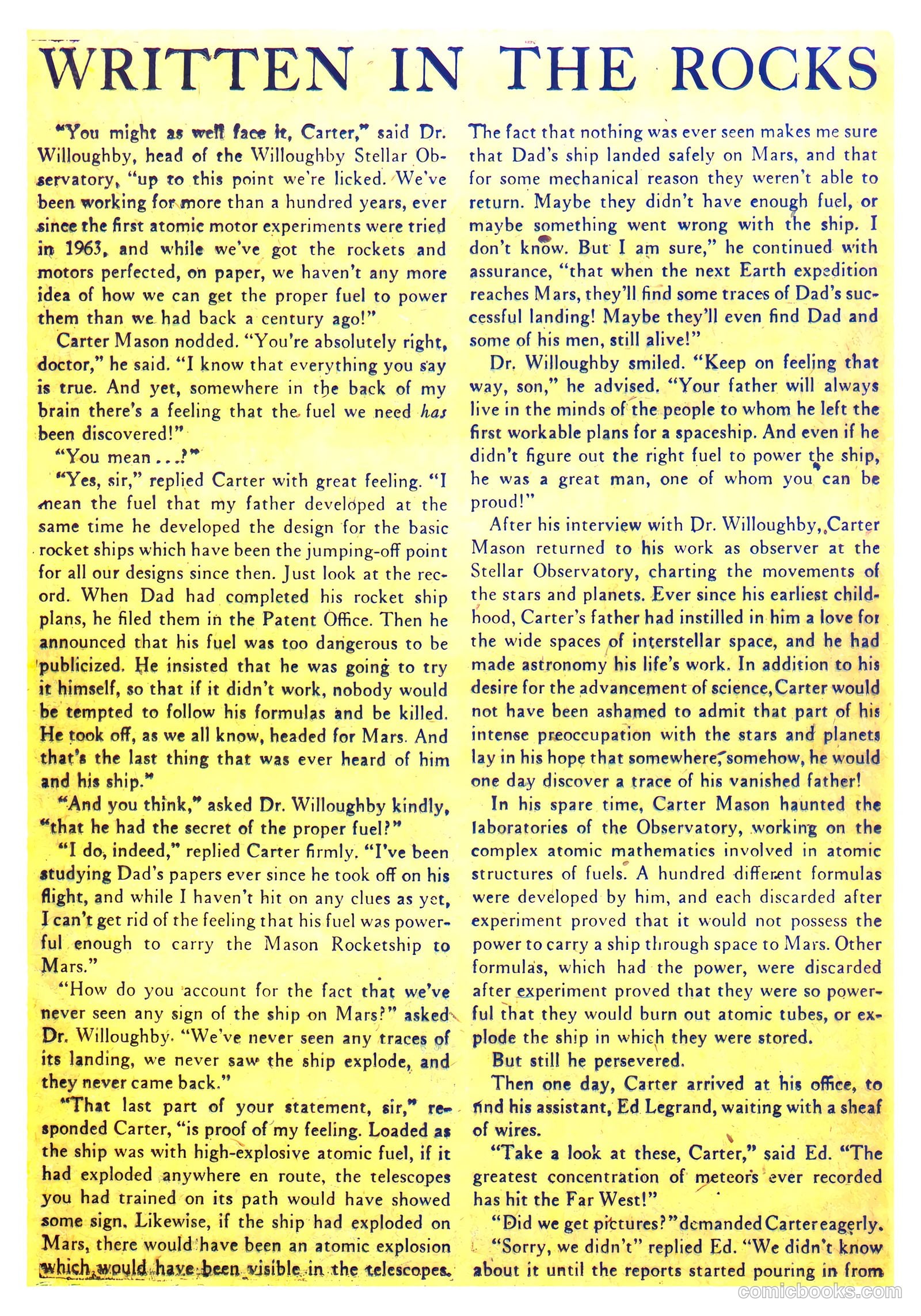 Amazing Adventures #4 (1951) — page 16 of 36