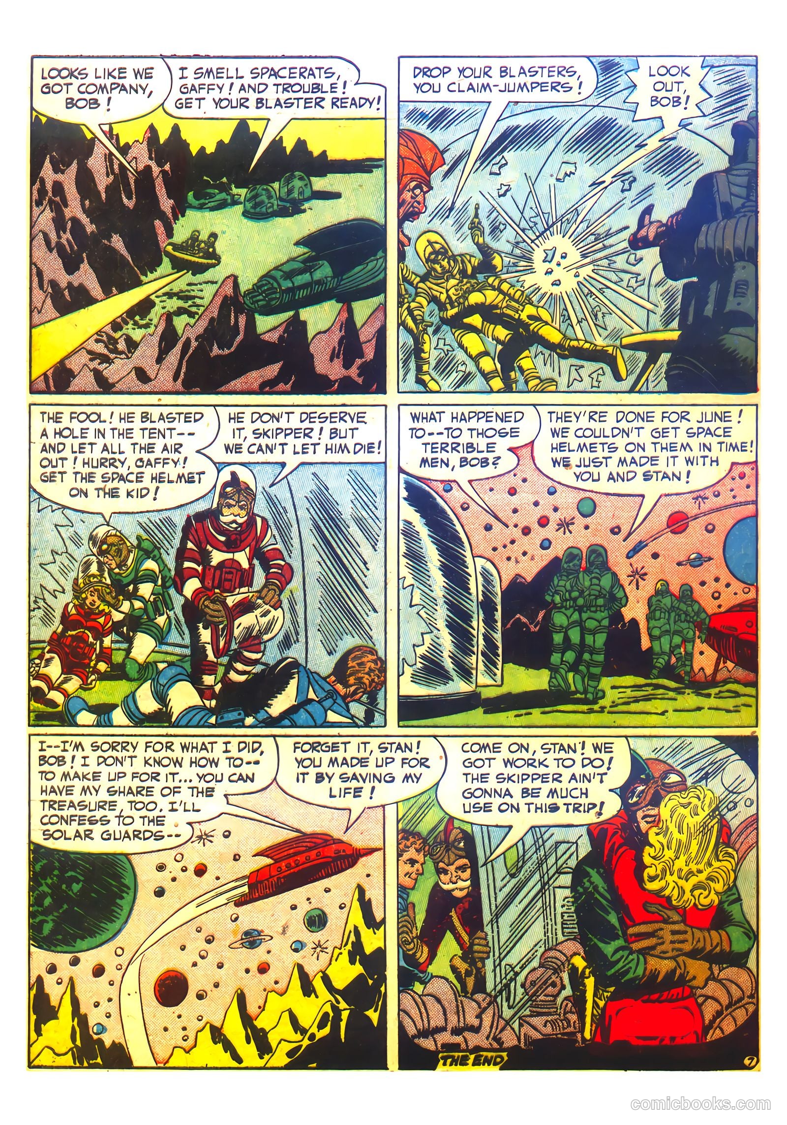 Amazing Adventures #4 (1951) — page 32 of 36