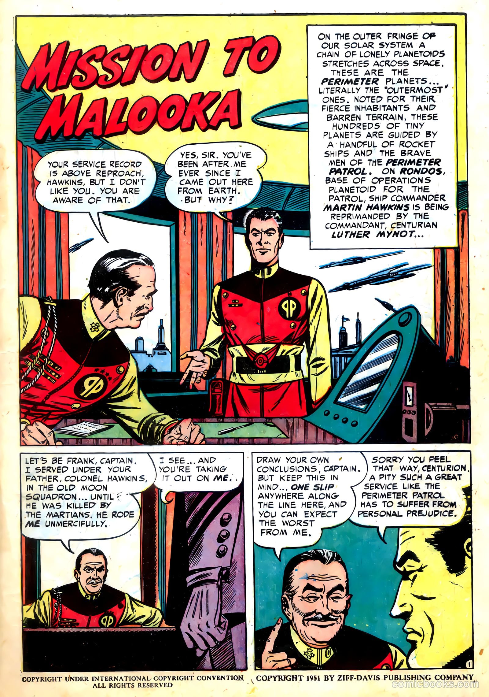 Amazing Adventures #5 (1951) — page 3 of 36