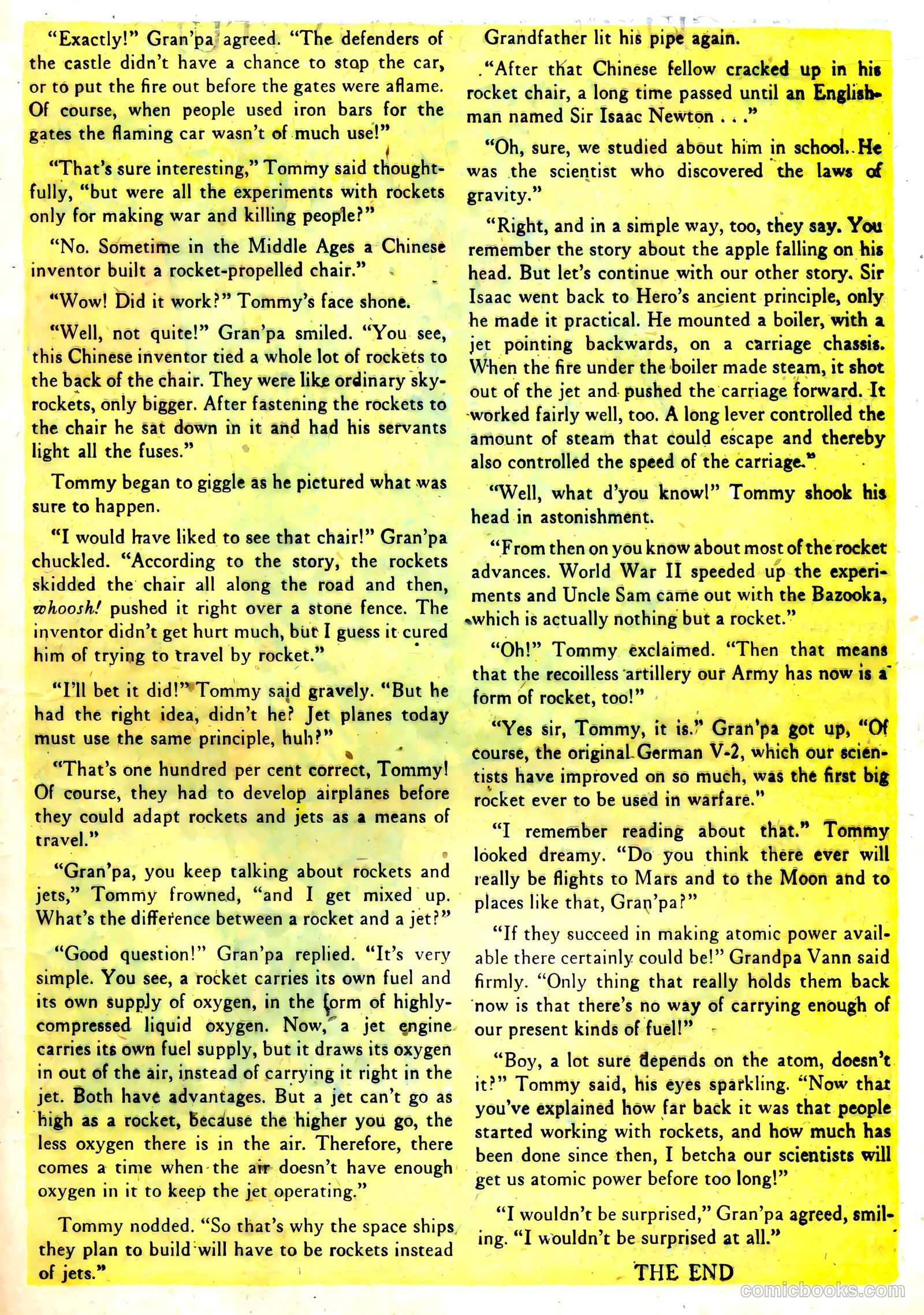 Amazing Adventures #5 (1951) — page 21 of 36