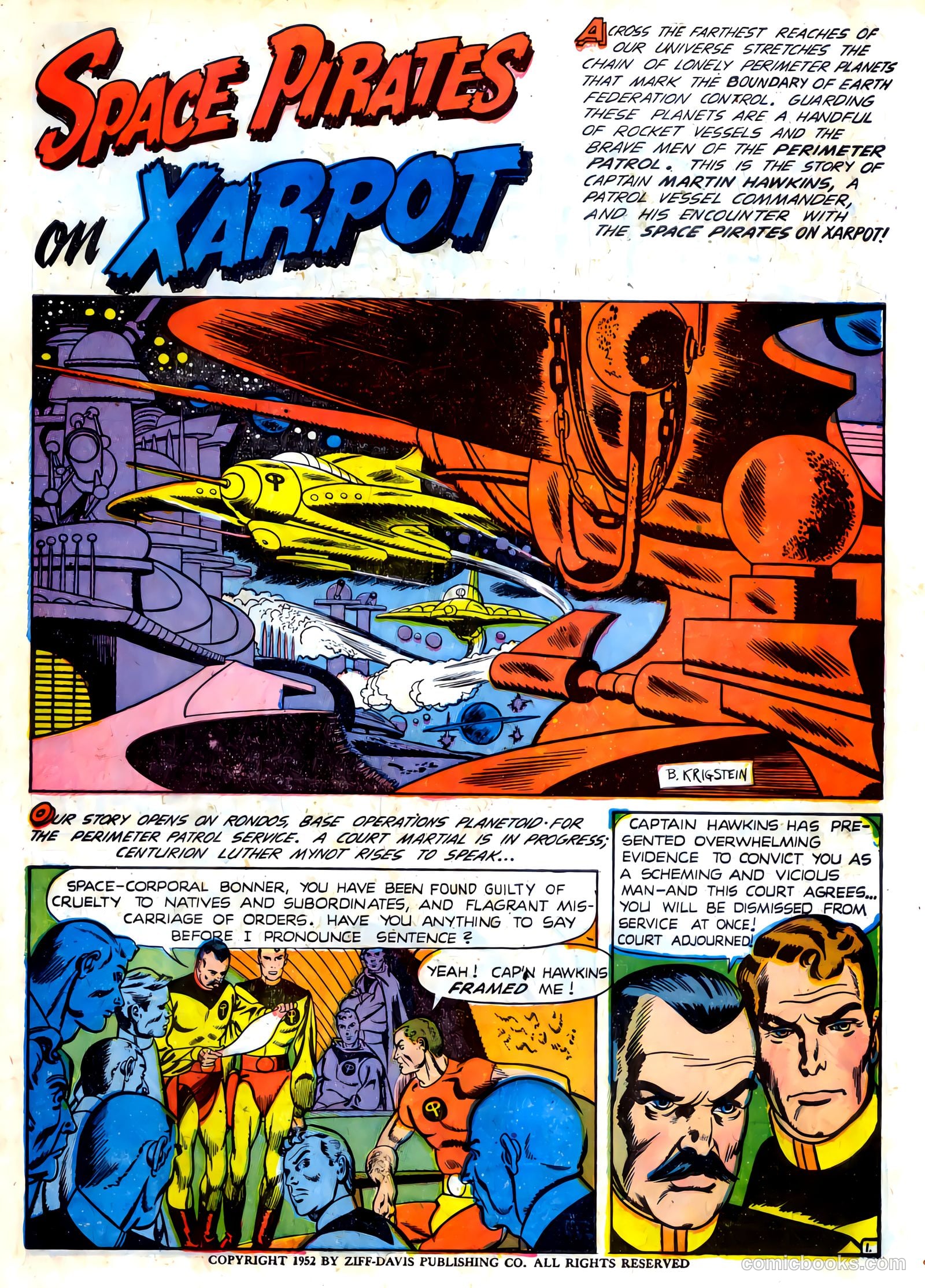 Amazing Adventures #6 (1952) — page 3 of 36