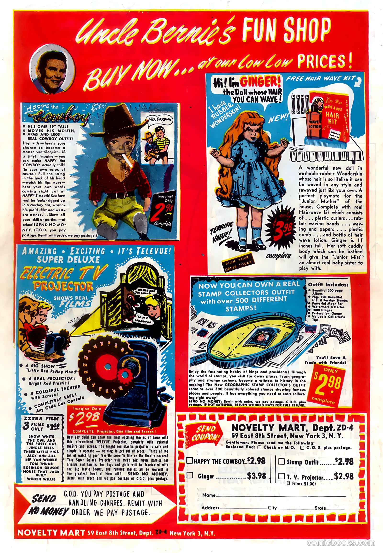 Amazing Adventures #6 (1952) — page 36 of 36