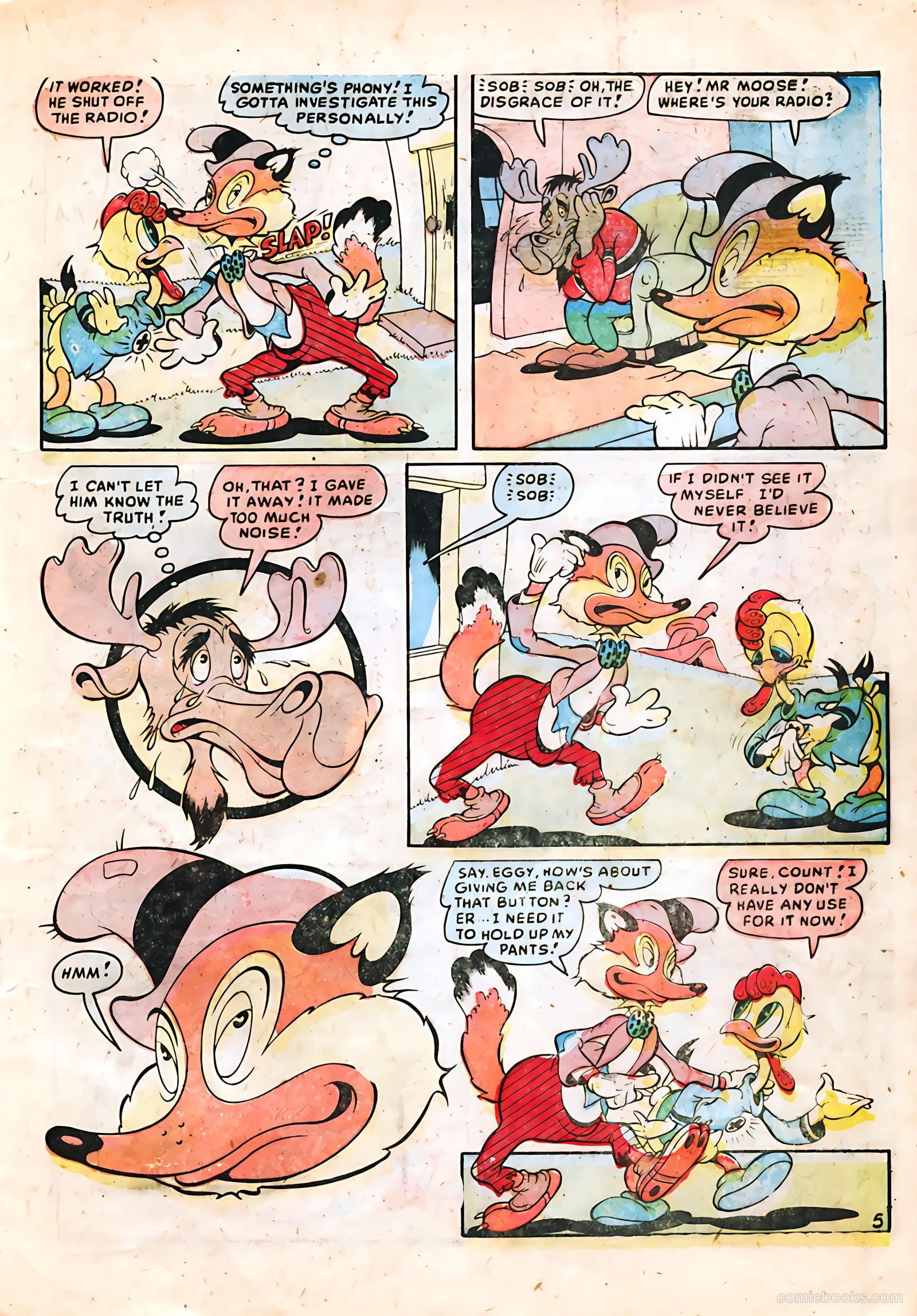 Amazing Animals #17 (1951) — page 18 of 34