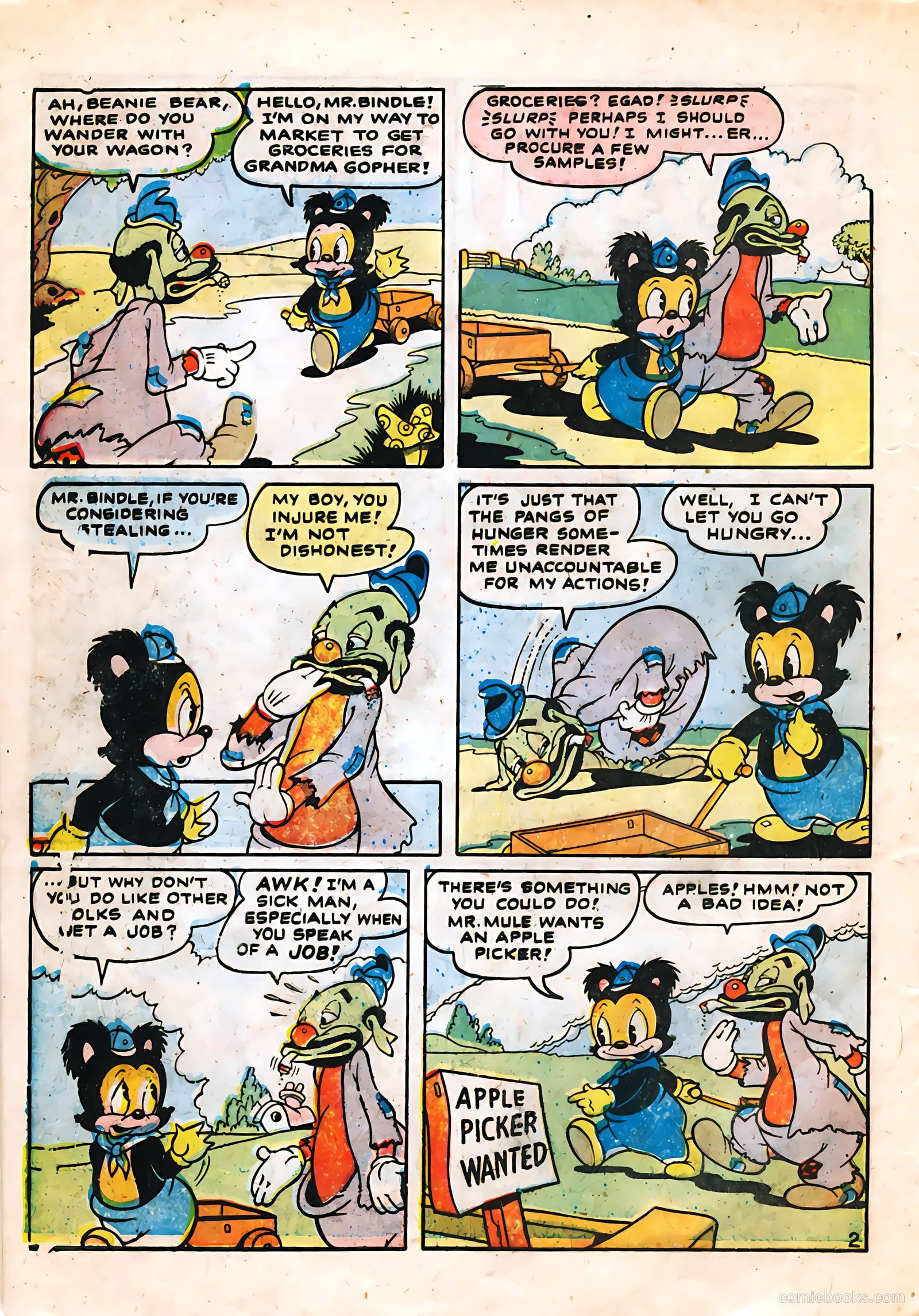 Amazing Animals #17 (1951) — page 21 of 34