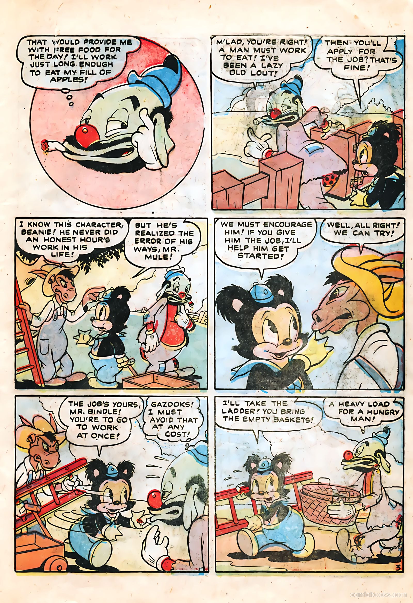 Amazing Animals #17 (1951) — page 22 of 34