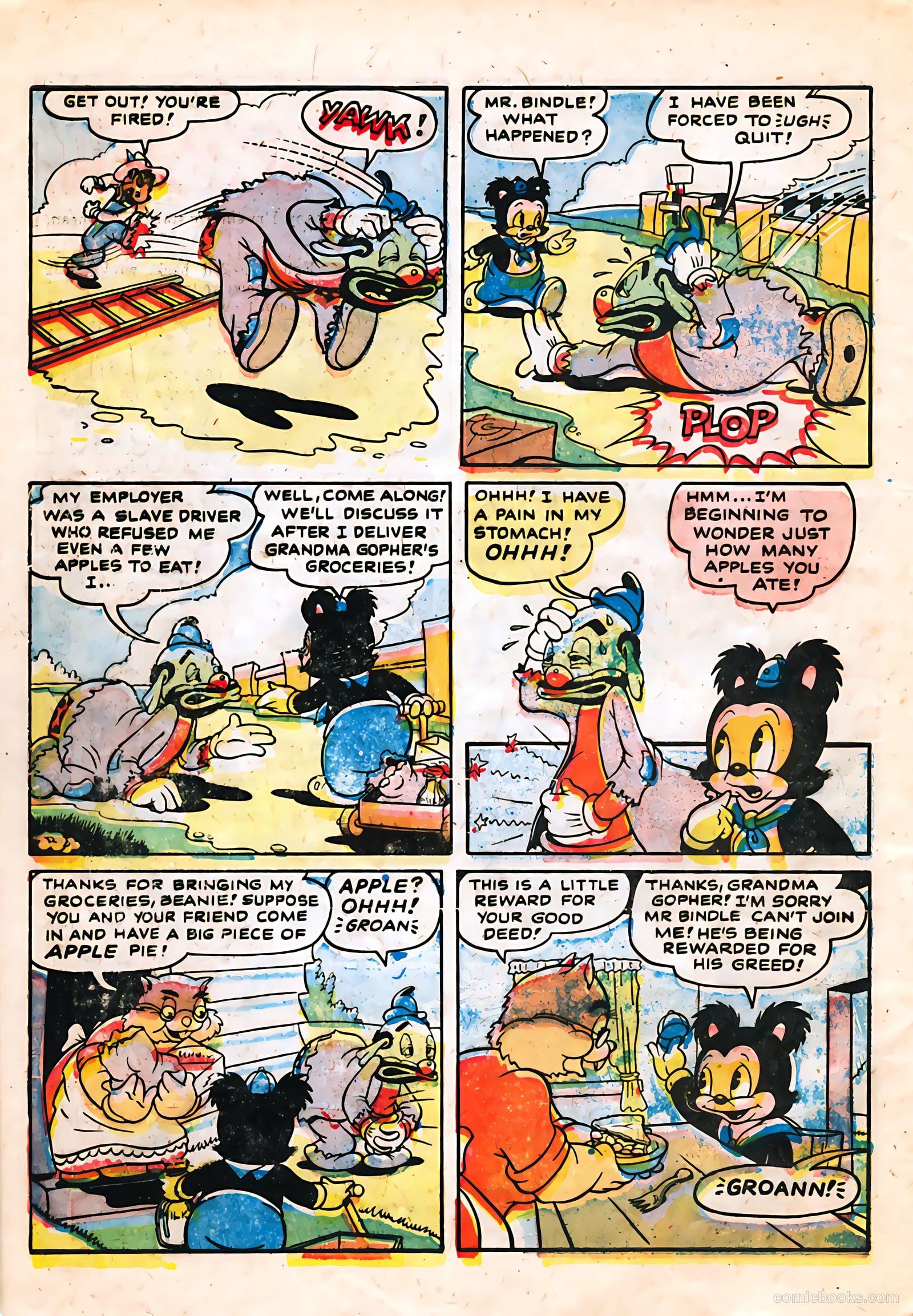 Amazing Animals #17 (1951) — page 25 of 34