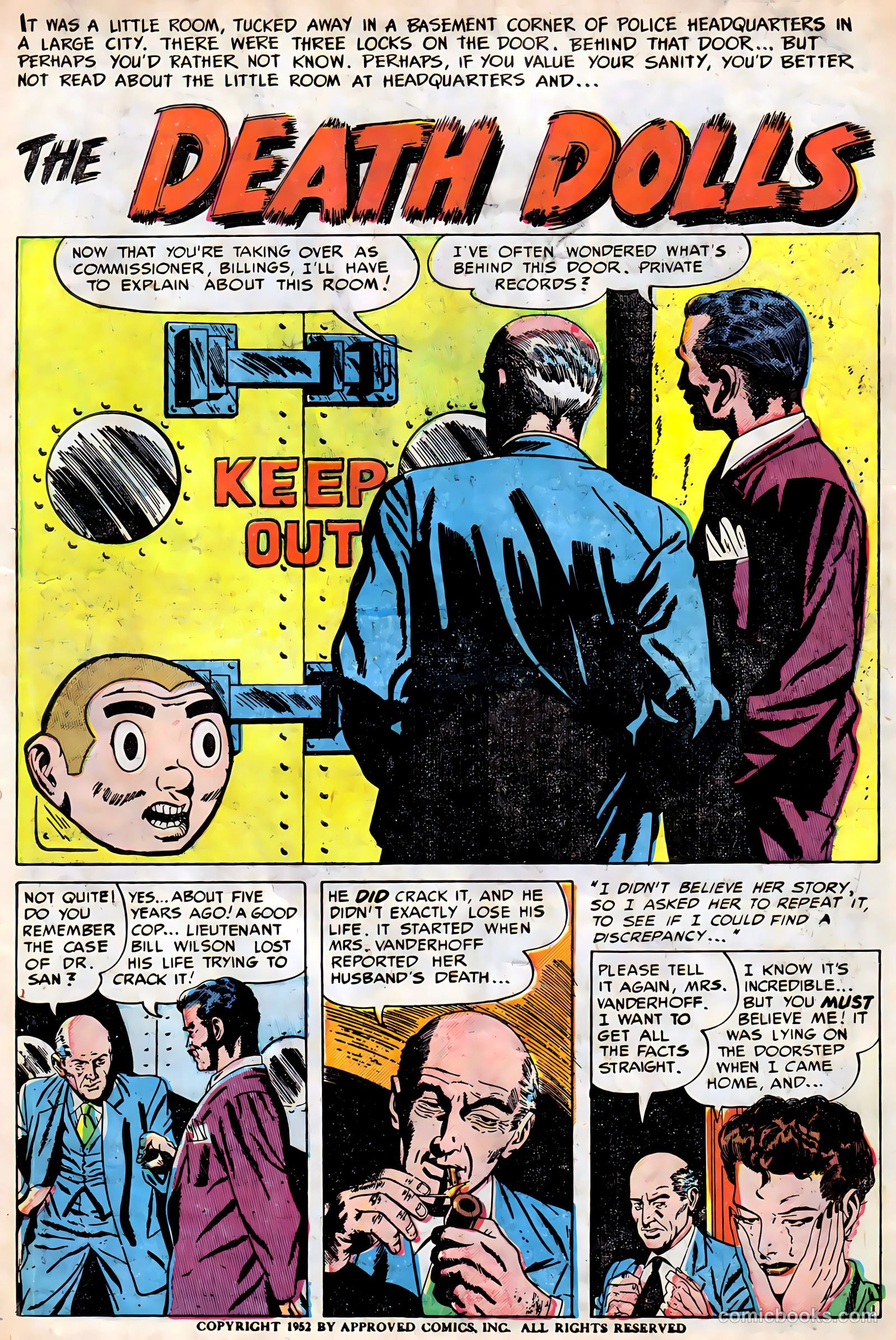 Amazing Ghost Stories #14 (1954) — page 3 of 36