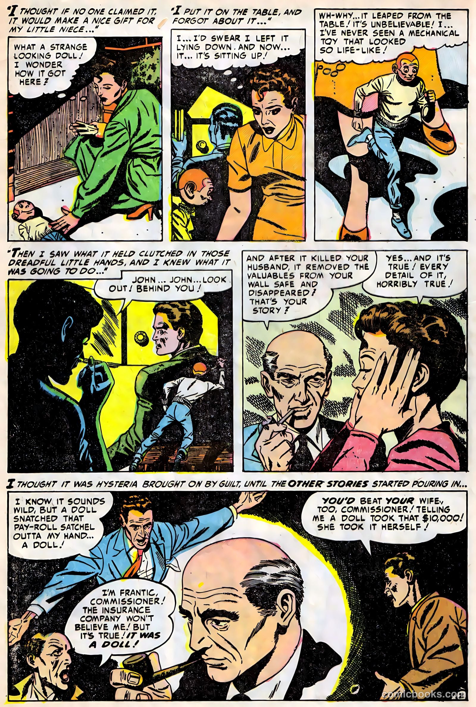 Amazing Ghost Stories #14 (1954) — page 4 of 36