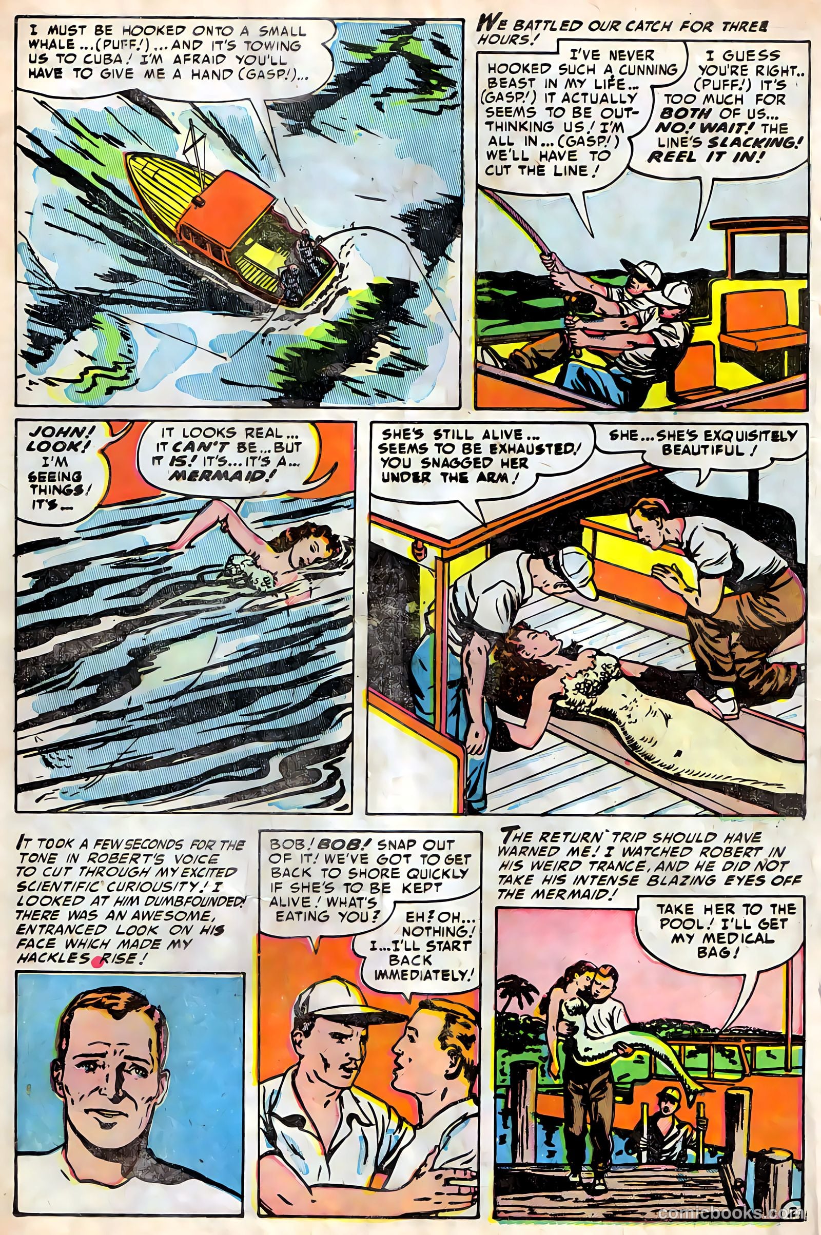 Amazing Ghost Stories #14 (1954) — page 10 of 36