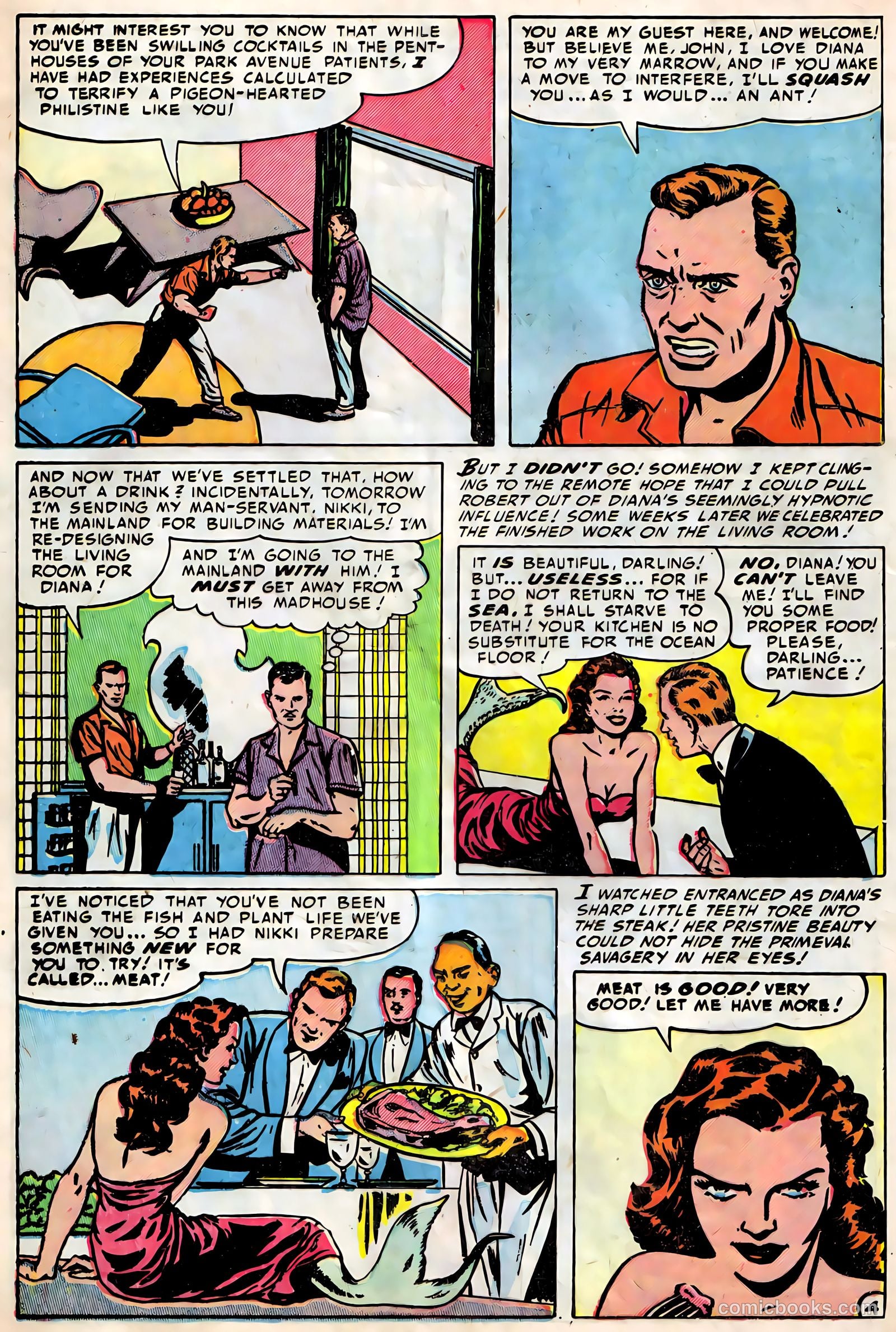 Amazing Ghost Stories #14 (1954) — page 12 of 36