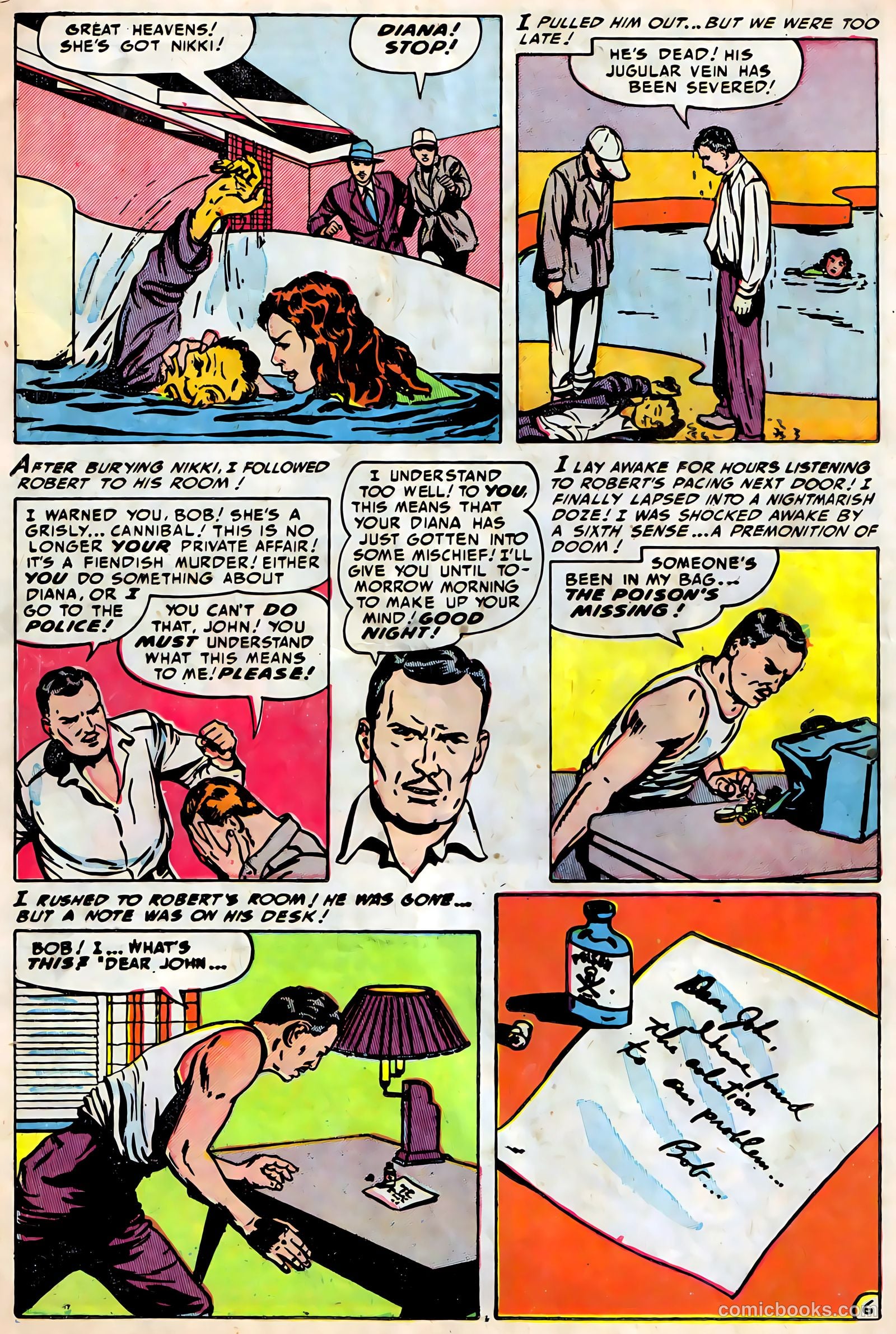 Amazing Ghost Stories #14 (1954) — page 14 of 36