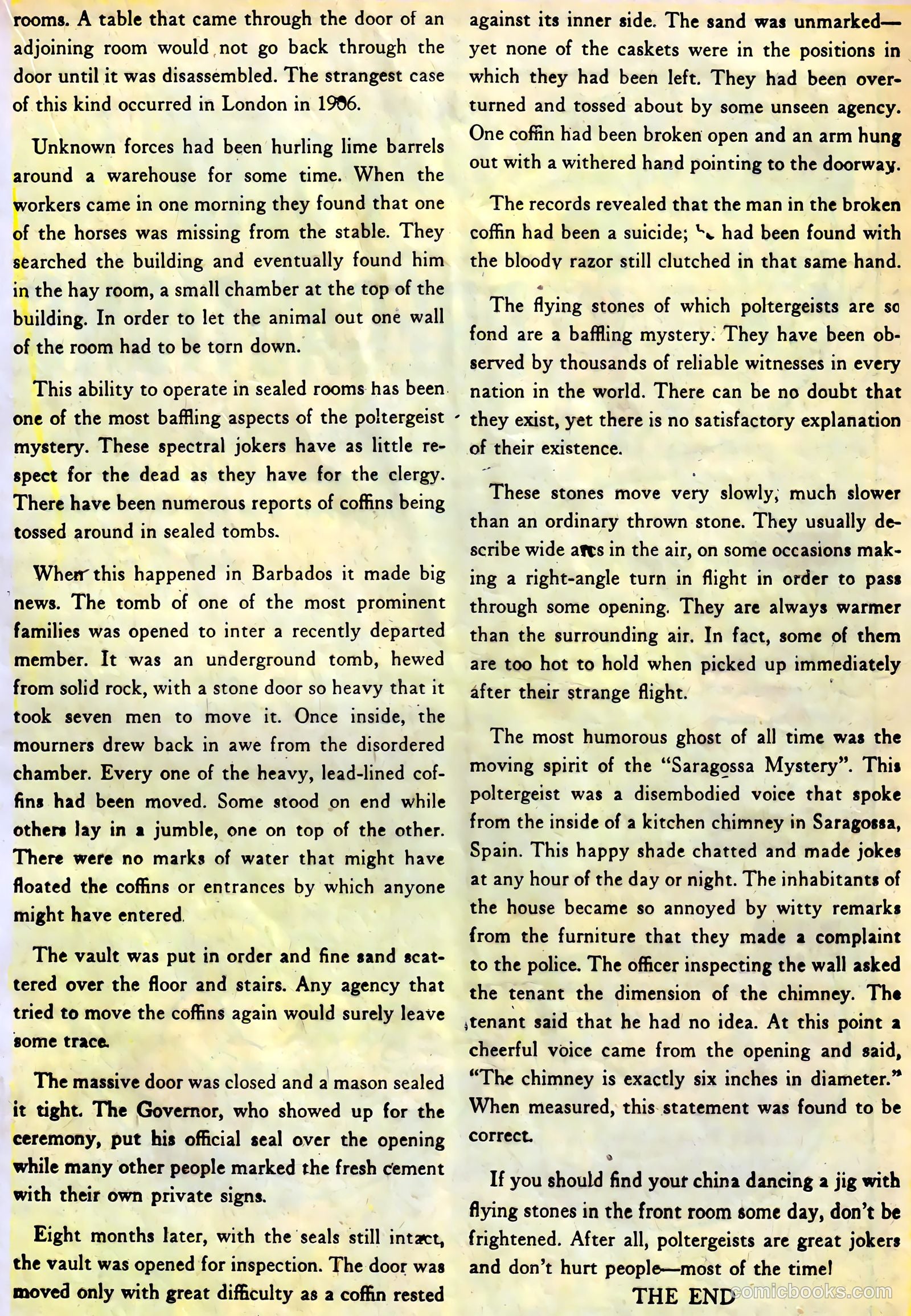Amazing Ghost Stories #14 (1954) — page 17 of 36