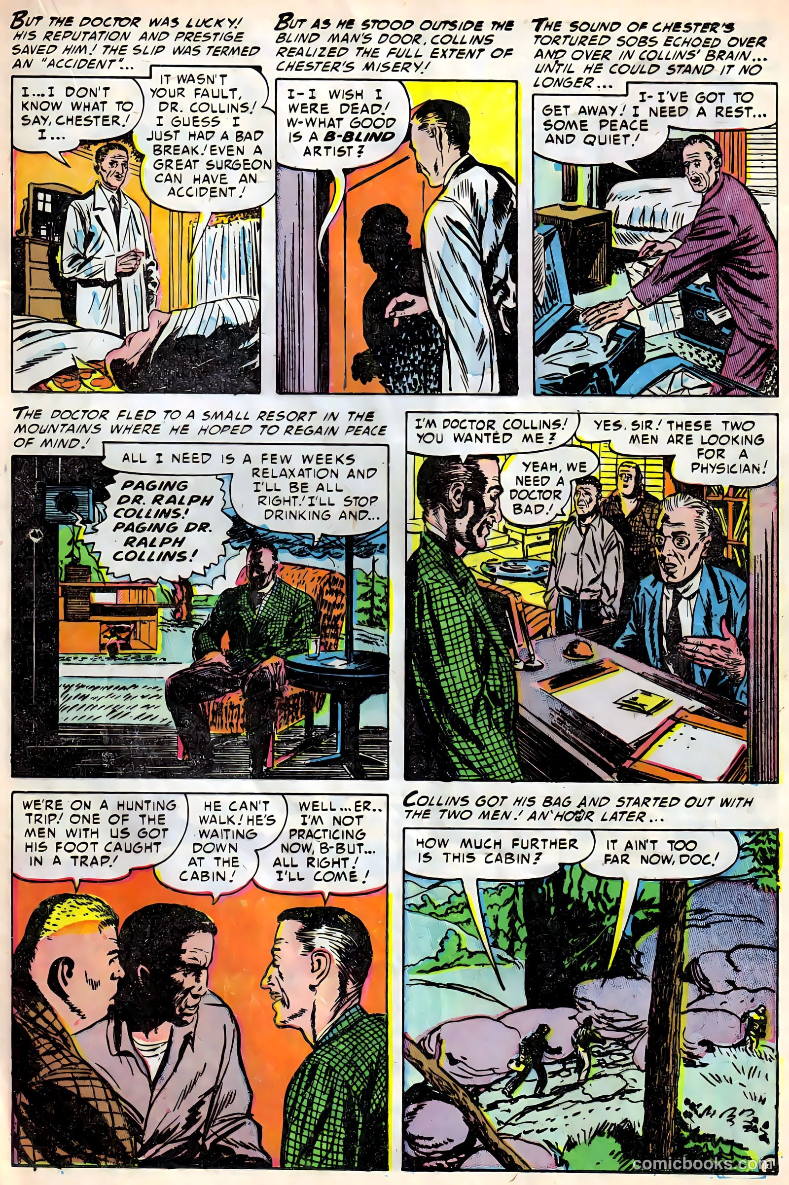 Amazing Ghost Stories #14 (1954) — page 21 of 36