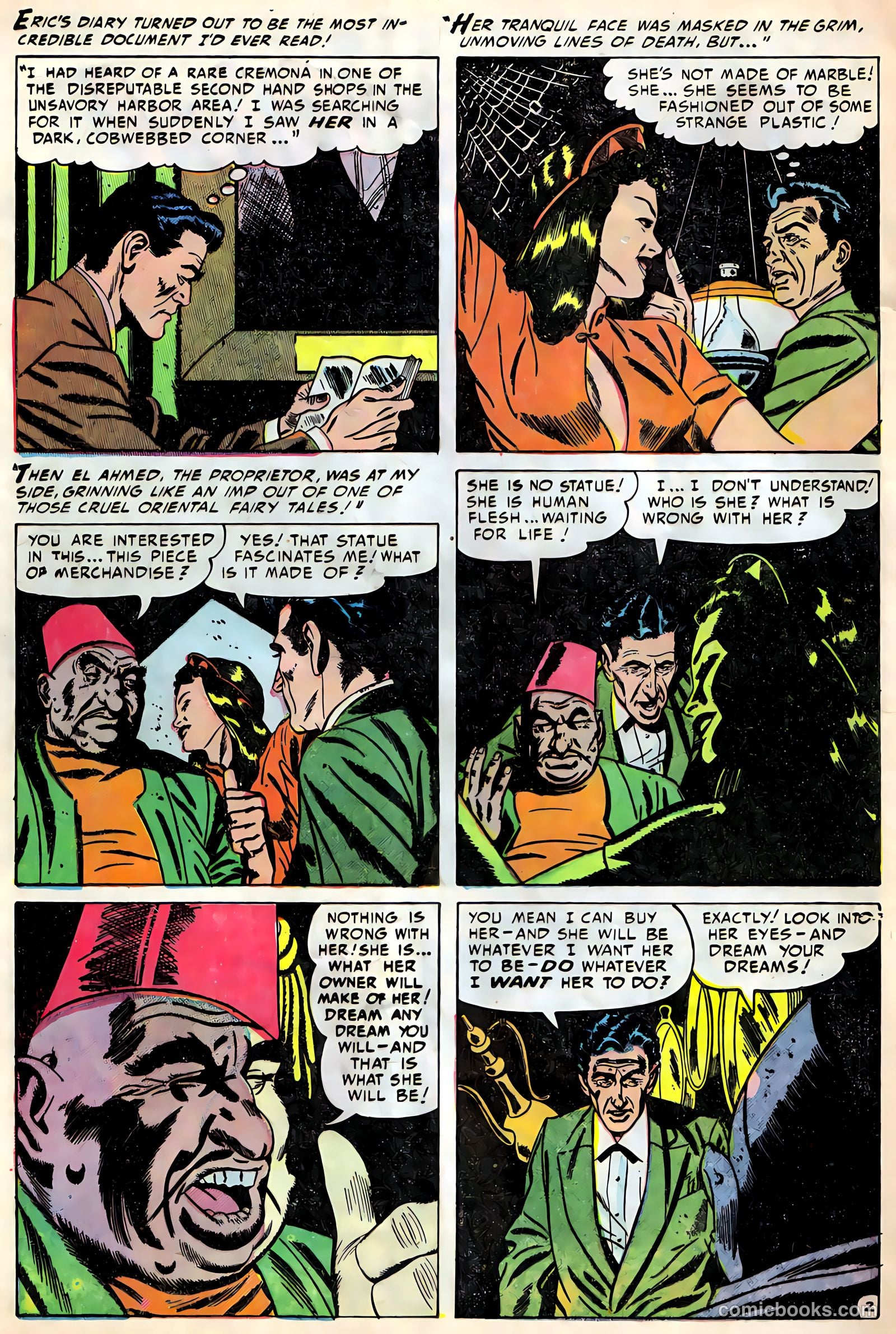 Amazing Ghost Stories #14 (1954) — page 24 of 36