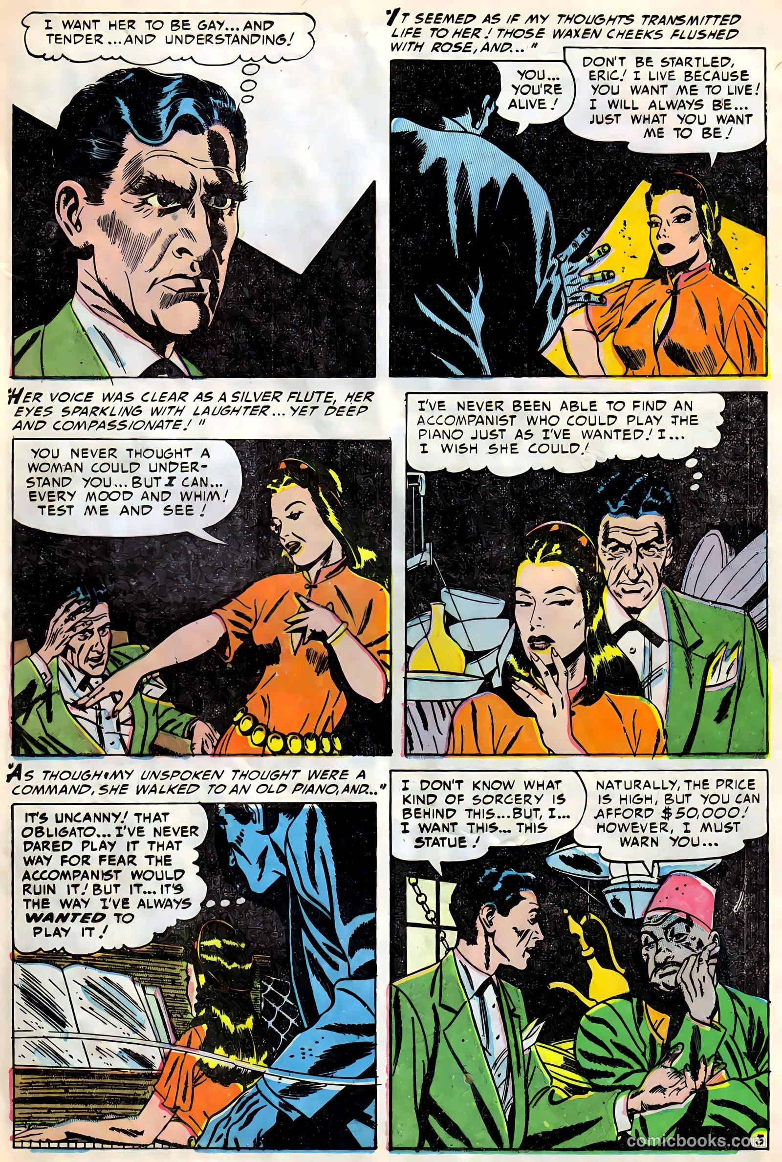 Amazing Ghost Stories #14 (1954) — page 25 of 36