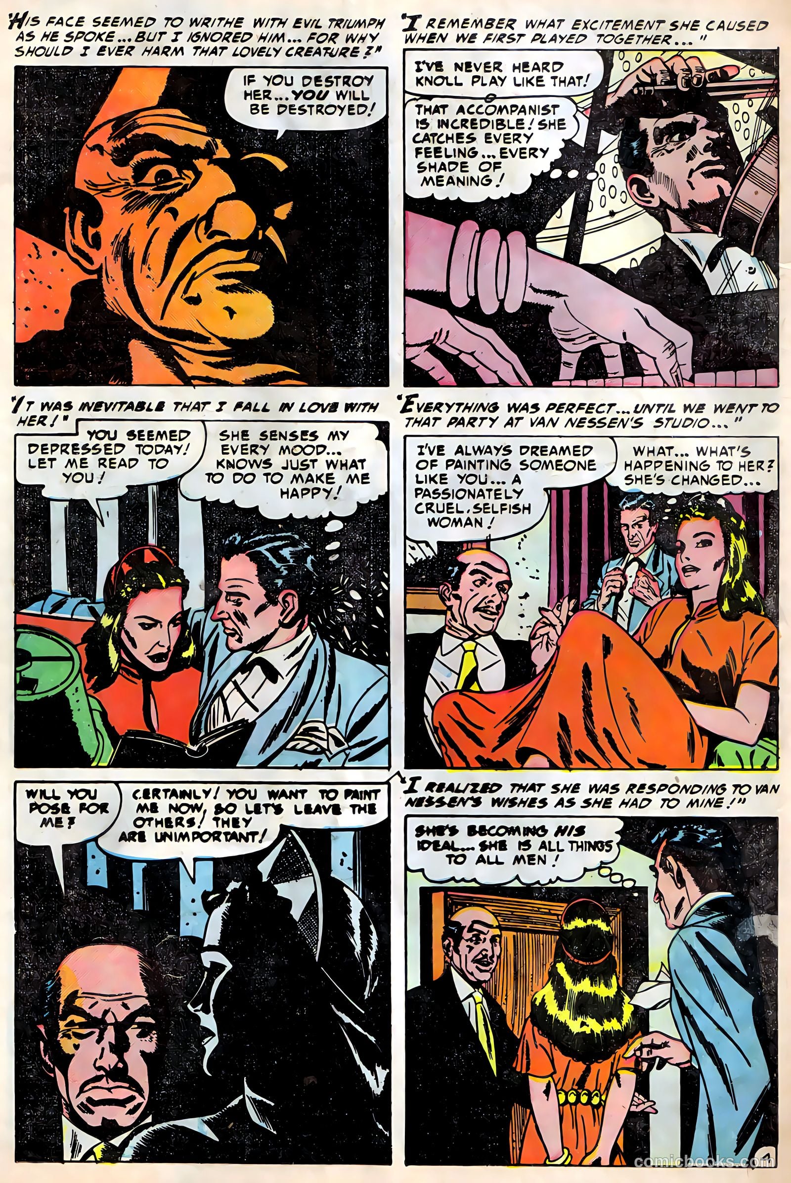 Amazing Ghost Stories #14 (1954) — page 26 of 36