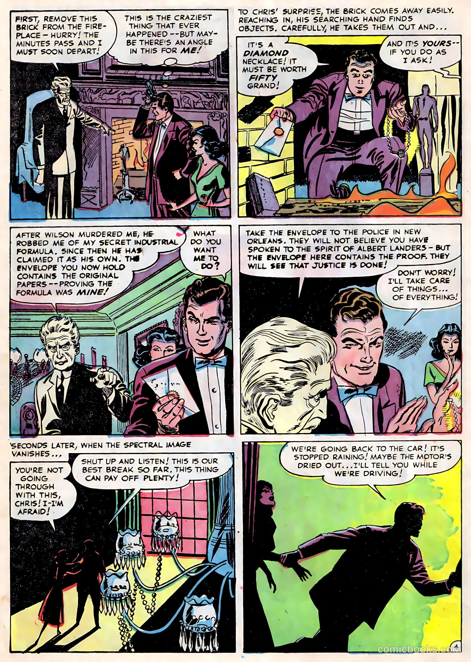 Amazing Ghost Stories #15 (1954) — page 6 of 36
