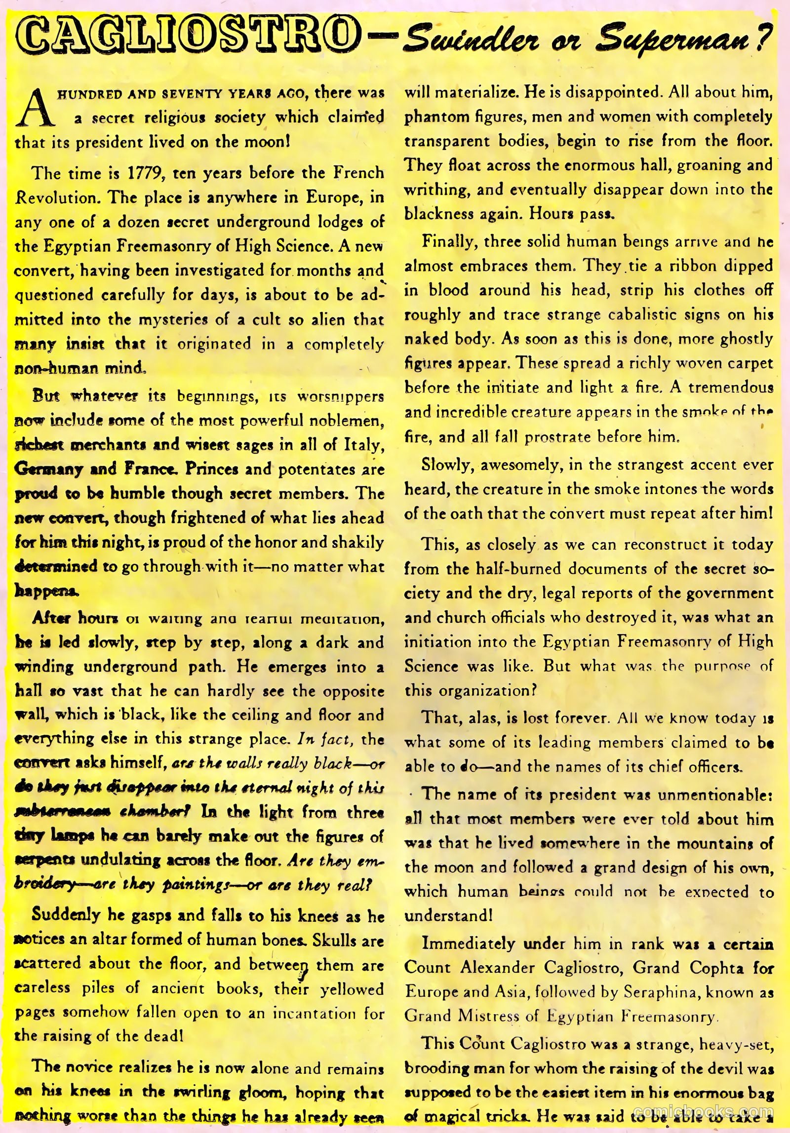 Amazing Ghost Stories #15 (1954) — page 16 of 36