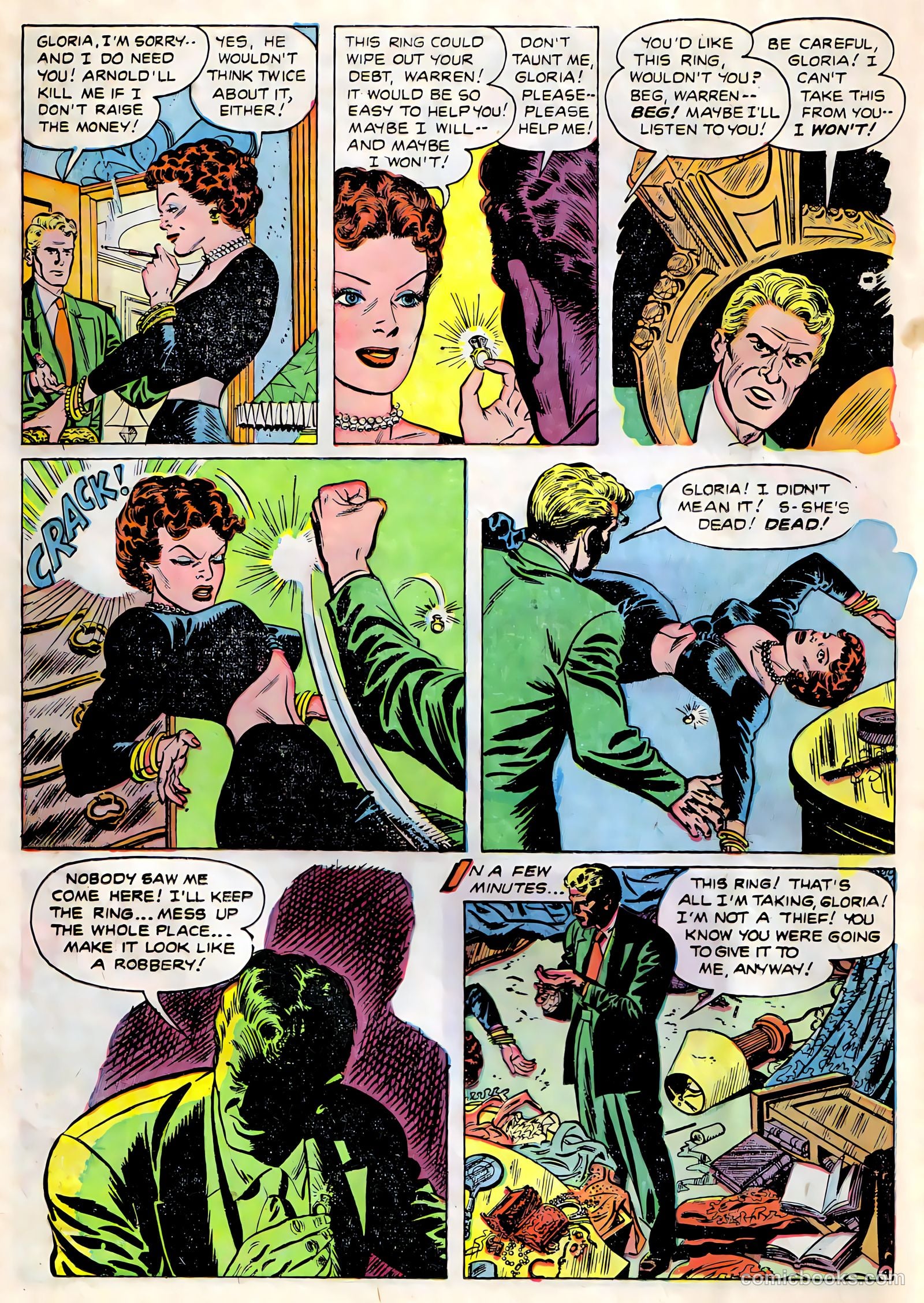 Amazing Ghost Stories #15 (1954) — page 22 of 36