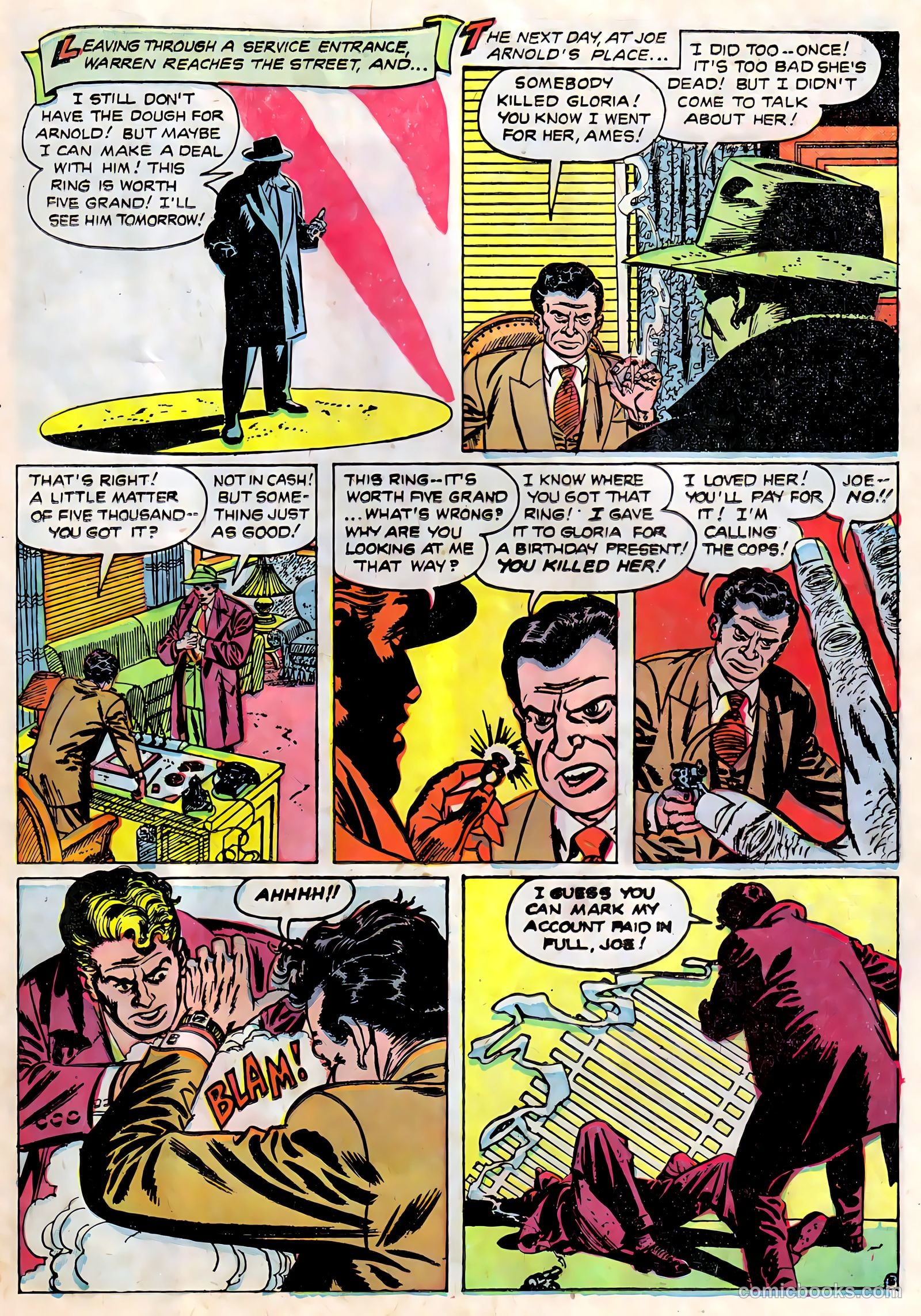 Amazing Ghost Stories #15 (1954) — page 23 of 36