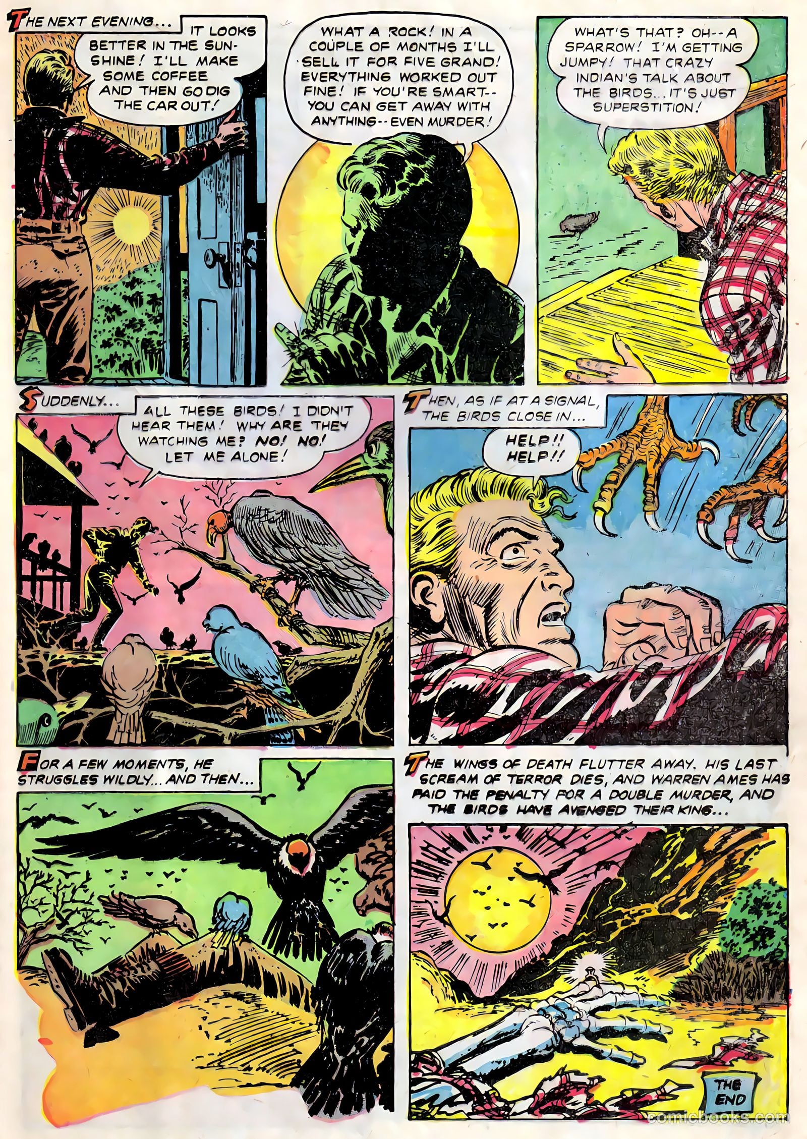 Amazing Ghost Stories #15 (1954) — page 25 of 36