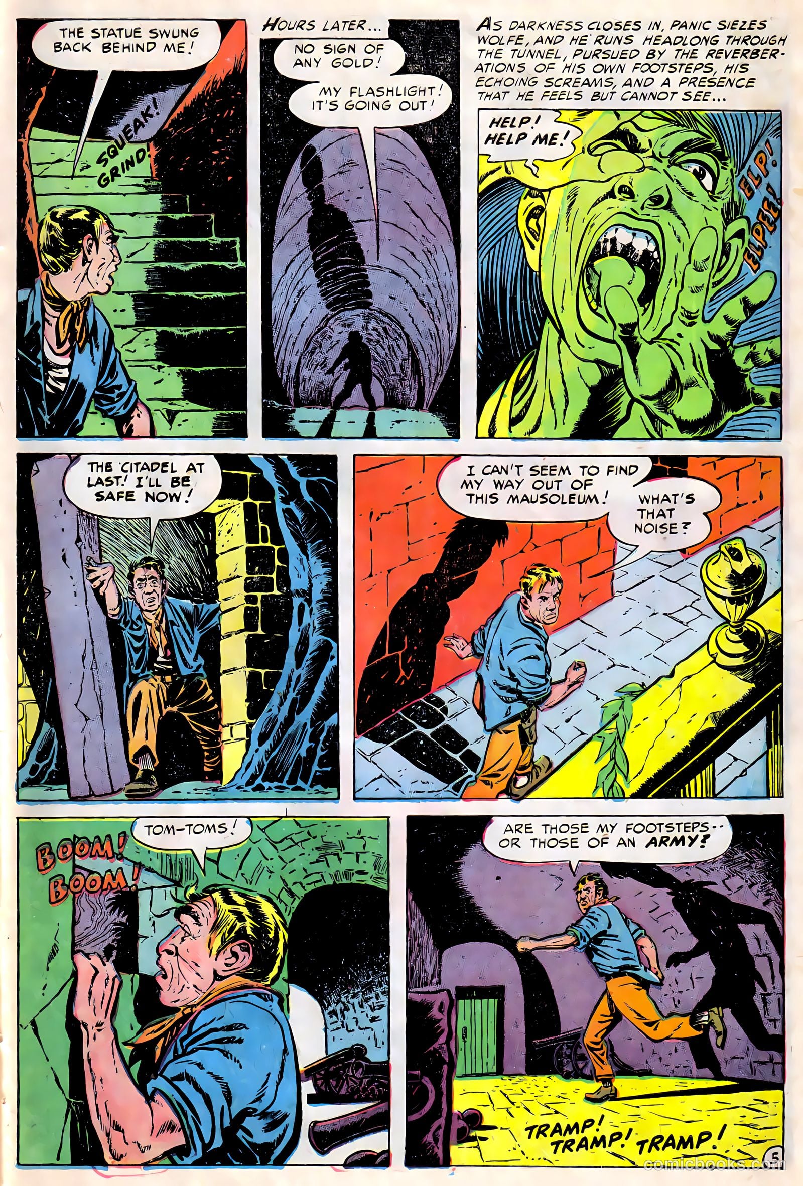 Amazing Ghost Stories #15 (1954) — page 31 of 36